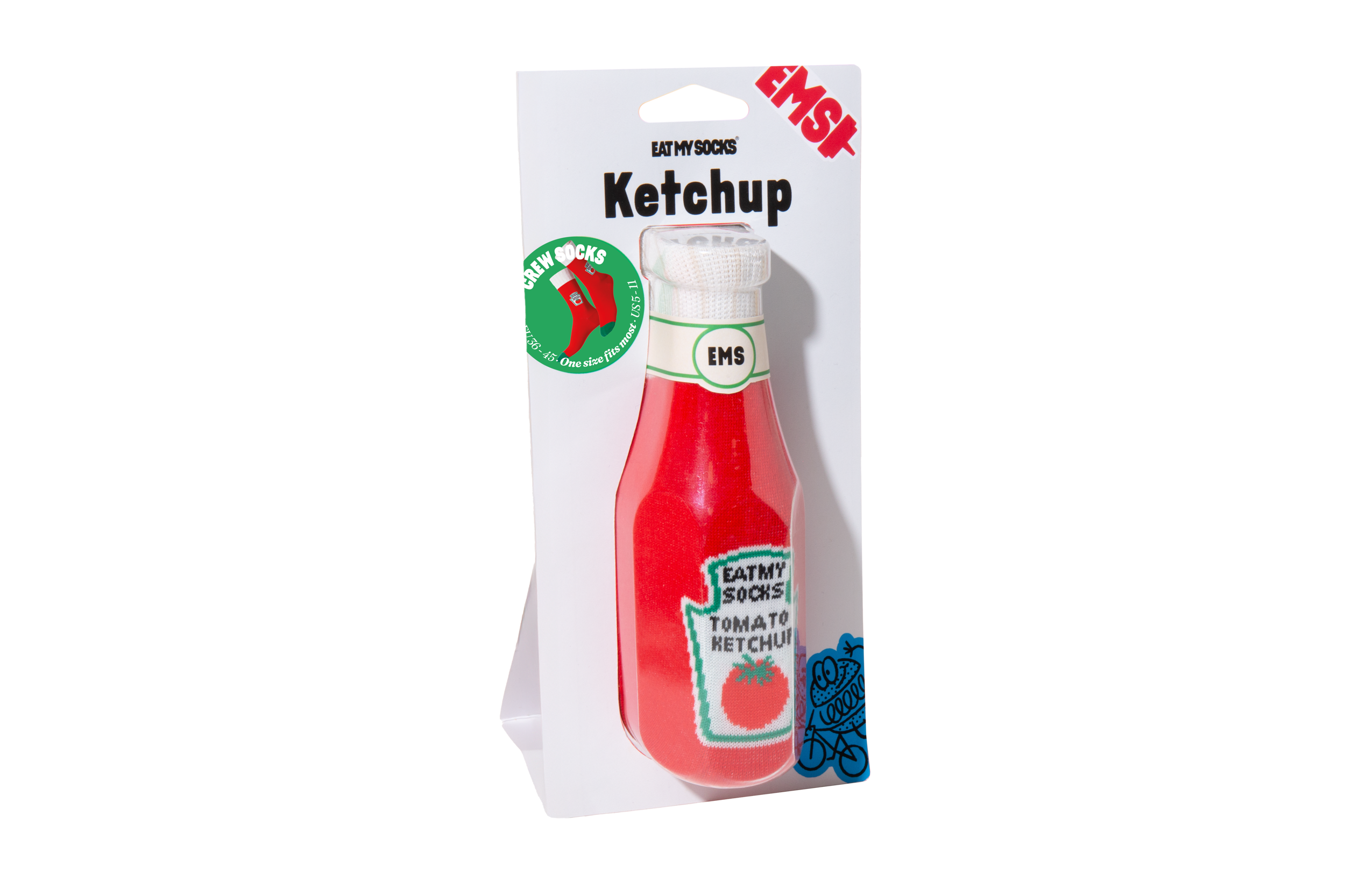 Eat My Socks - Socks - Ketchup - Size 36-45