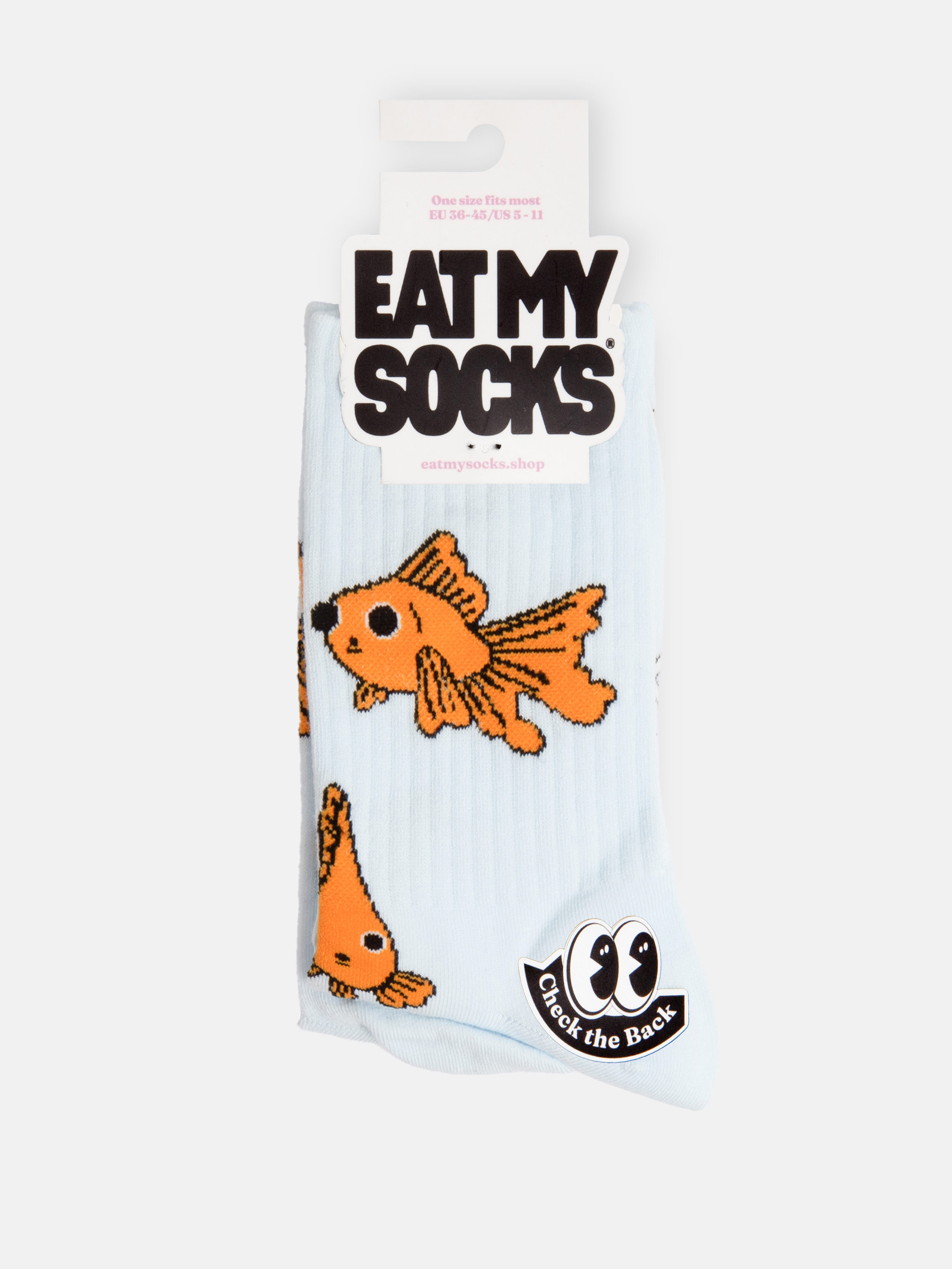 Eat My Socks - Socks - Goldfish Flat - Size 36-45