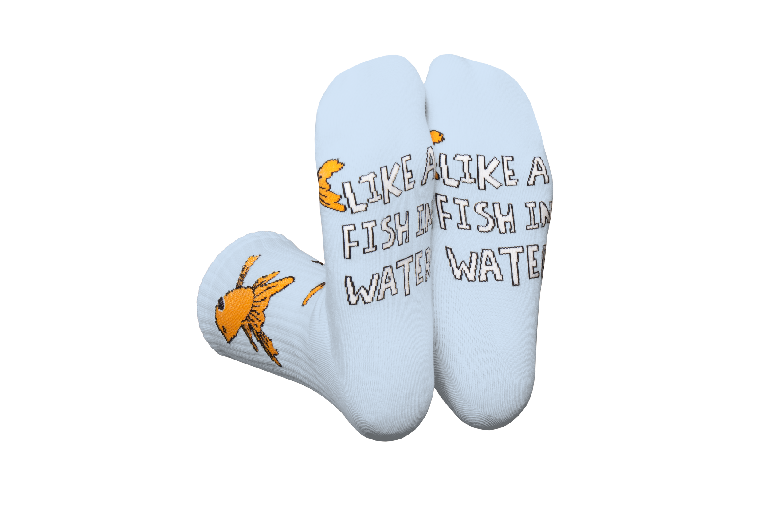 Eat My Socks - Socks - Goldfish Flat - Size 36-45