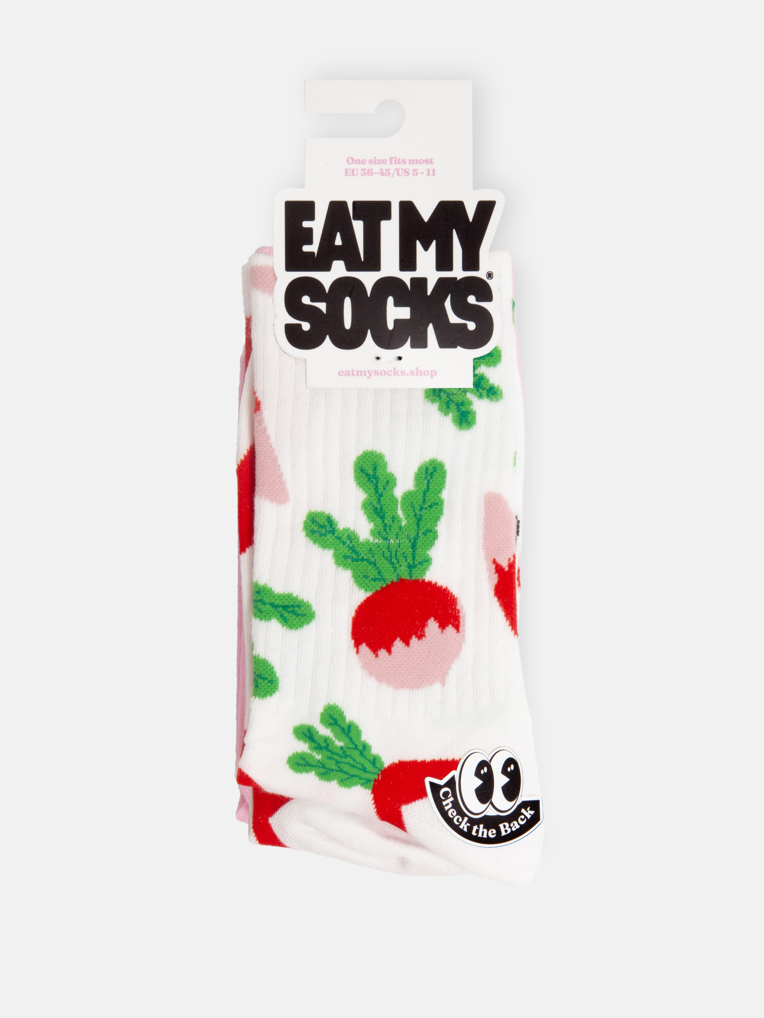 Eat My Socks - Socks - Radish Flat - Size 36-45
