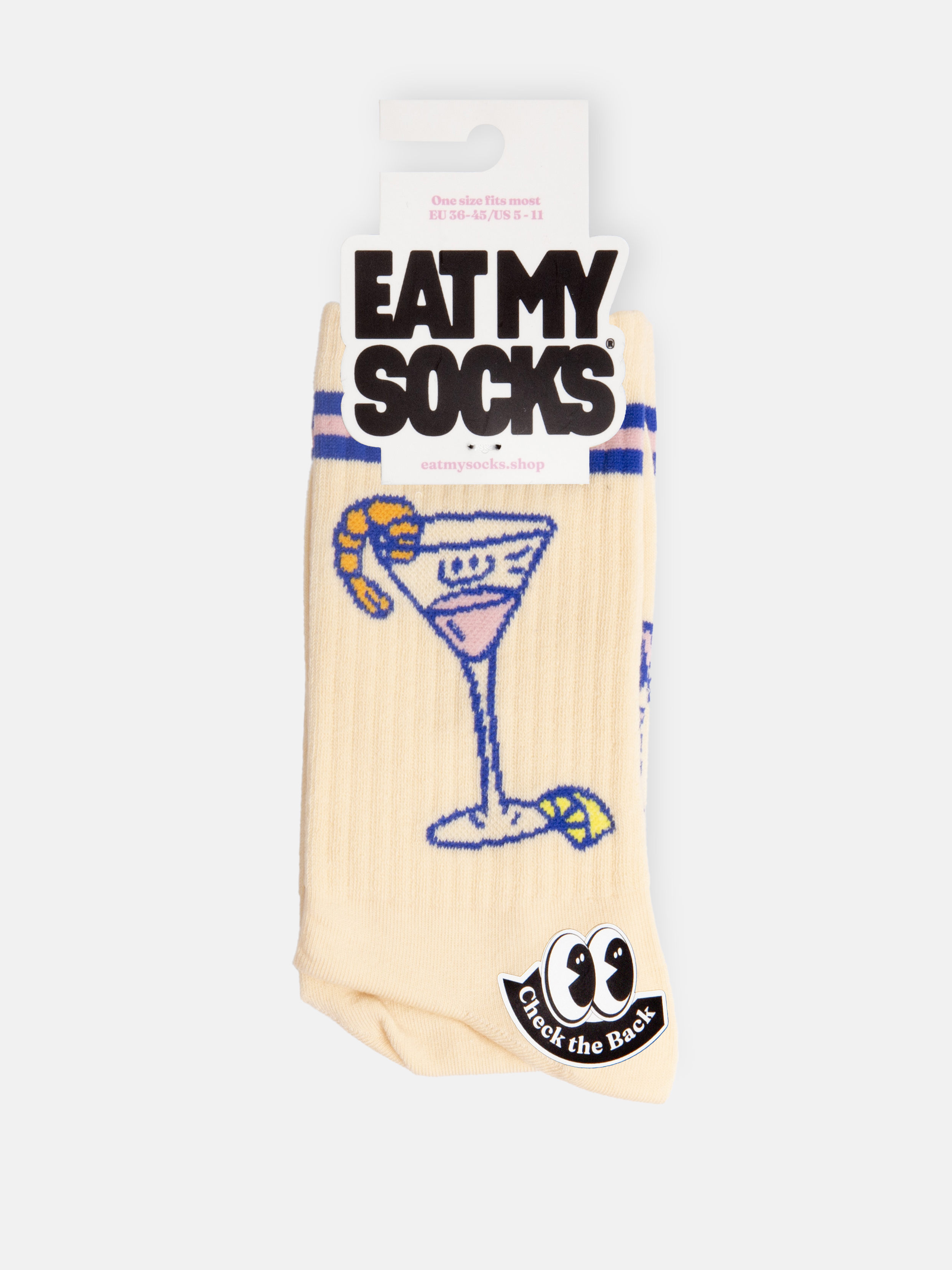 Eat My Socks - Socks - Shrimp Cocktail Flat - Size 36-45