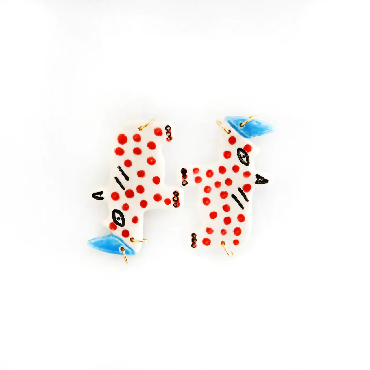 Tanti - Earrings - Spotted Rhinos