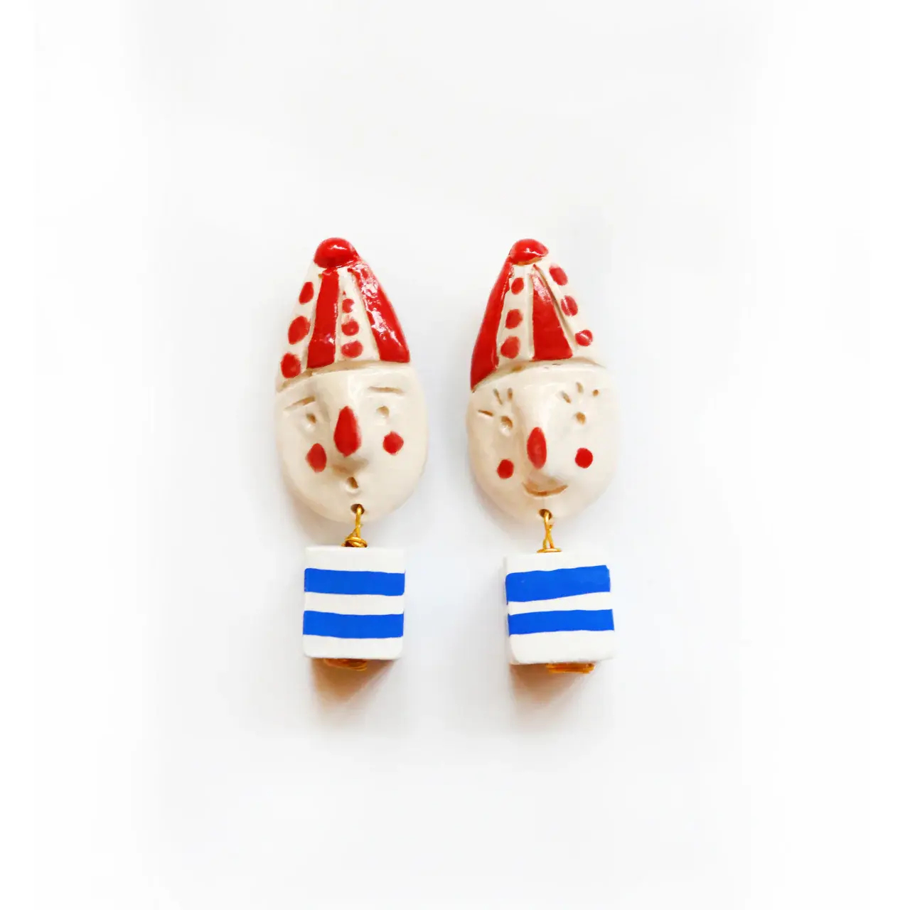 Tanti - Earrings - Clowns Love Stripes