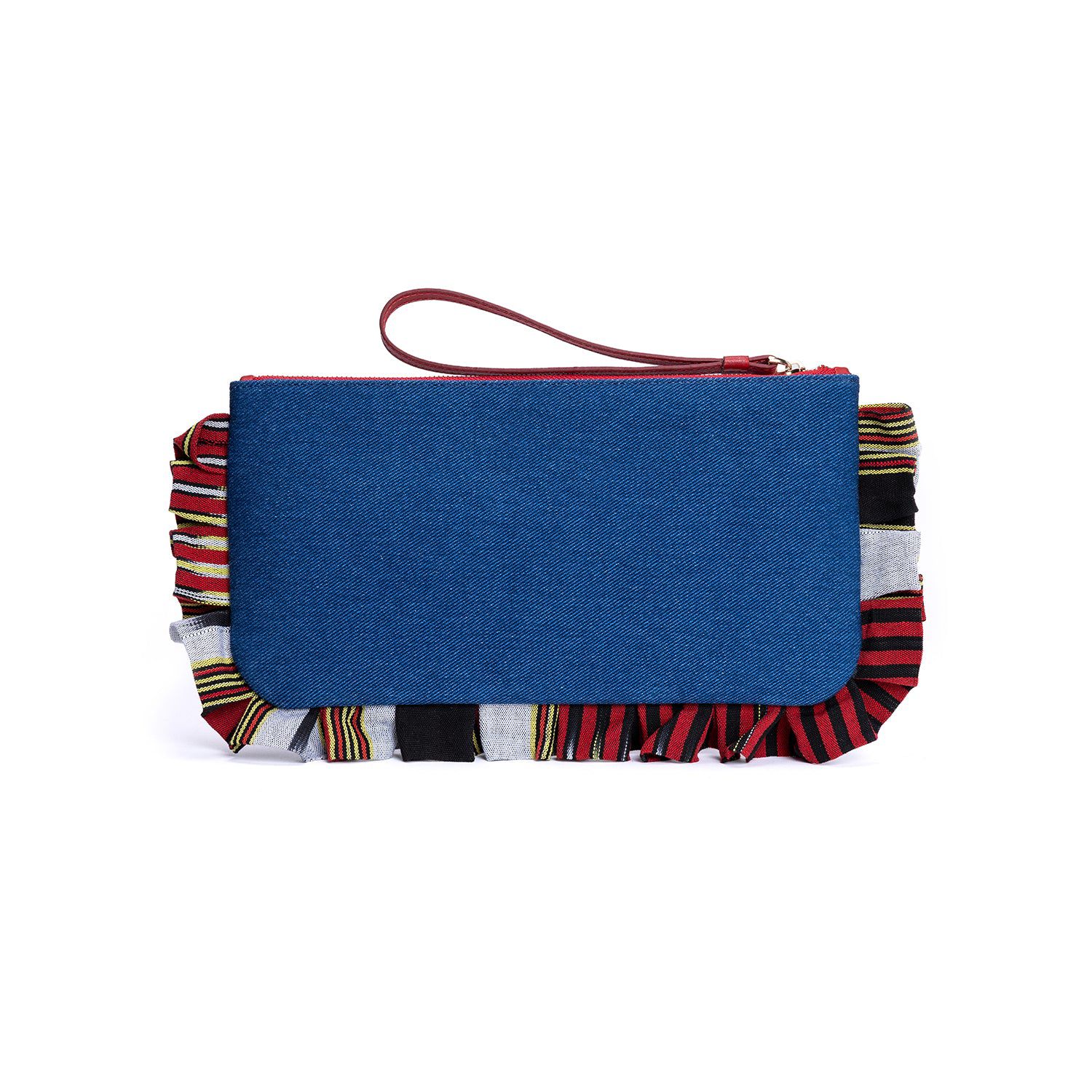 Ka'i&Vrosi - Dark Denim Clutch - Medi