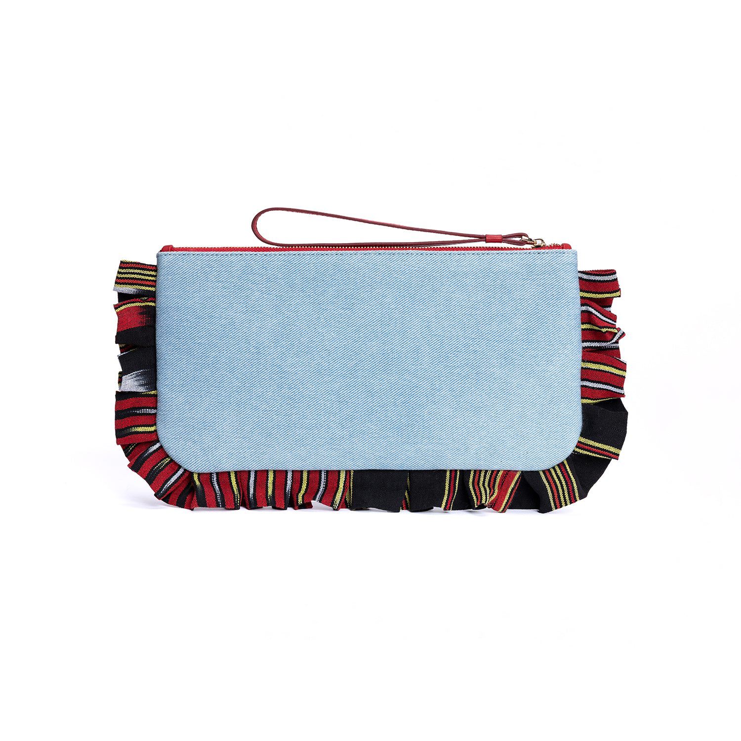 Ka'i&Vrosi - Light Denim Clutch - Medi