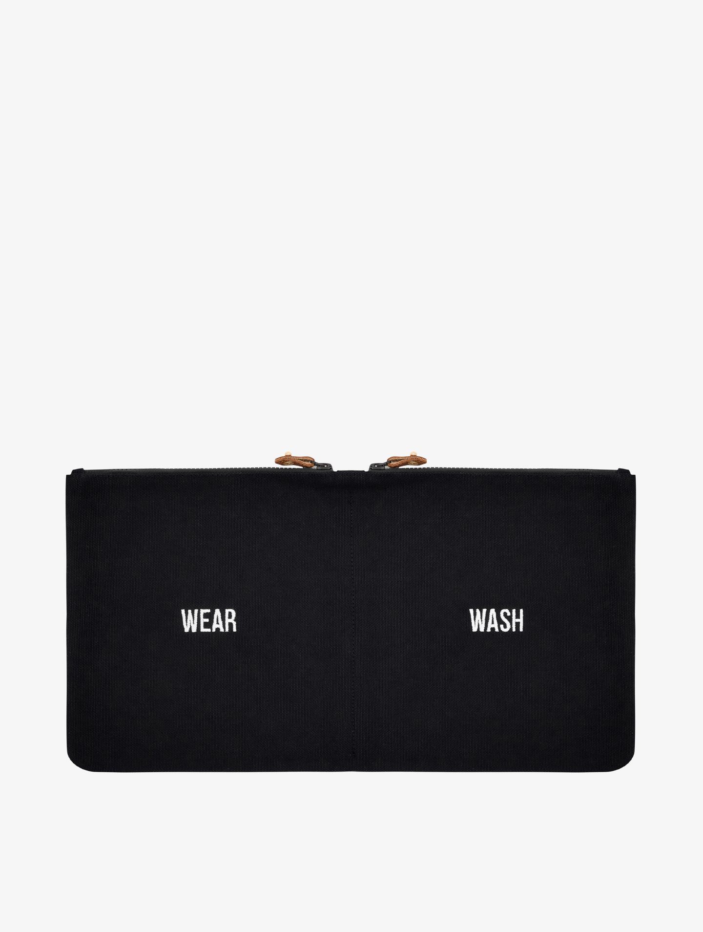 The Organized Mess - Double Pouched Bag - Wear & Wash - Black