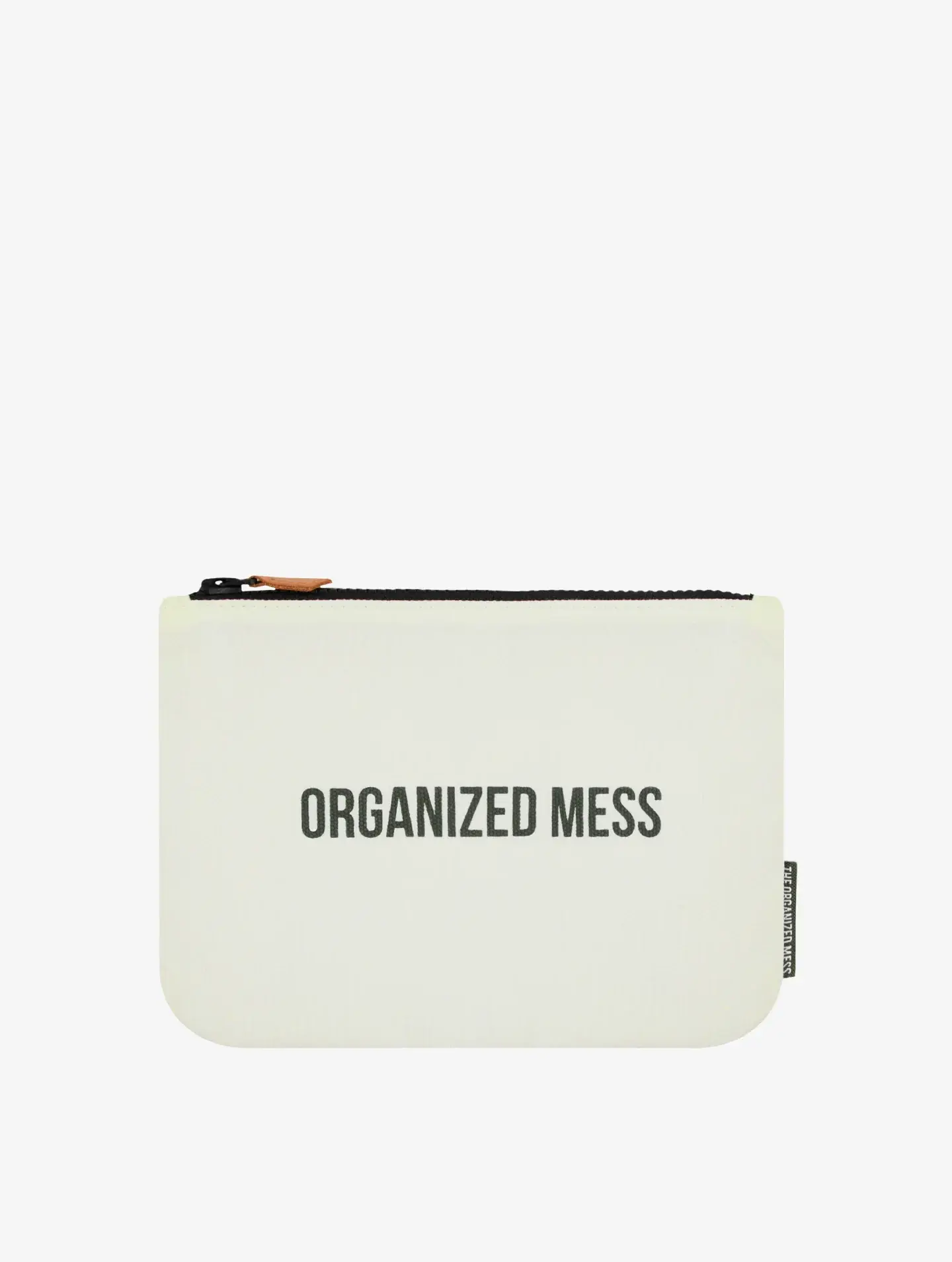 The Organized Mess - Organized Mess Zipped Pouch - Ecru