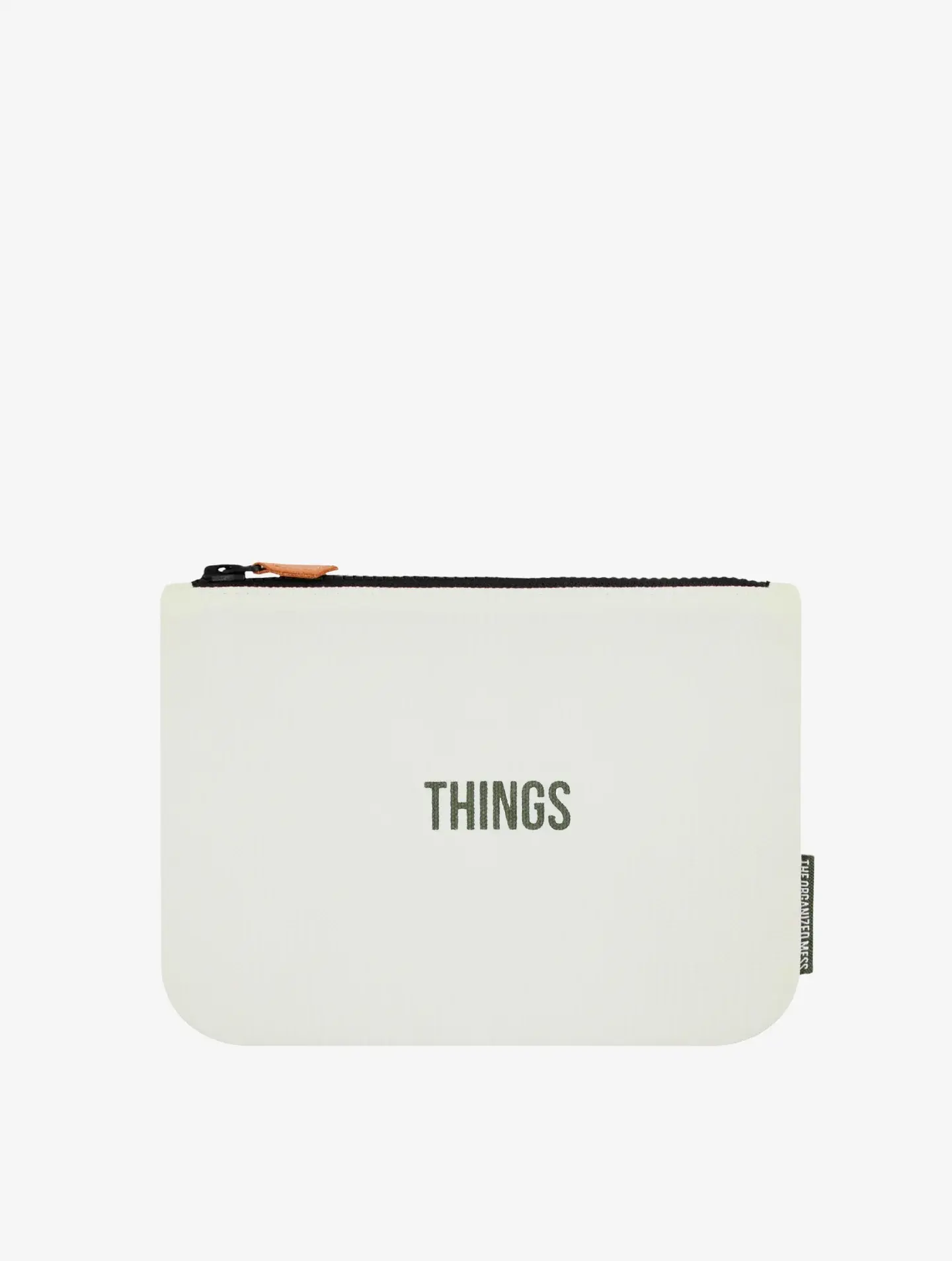 The Organized Mess - Things Zipped Pouch - Ecru