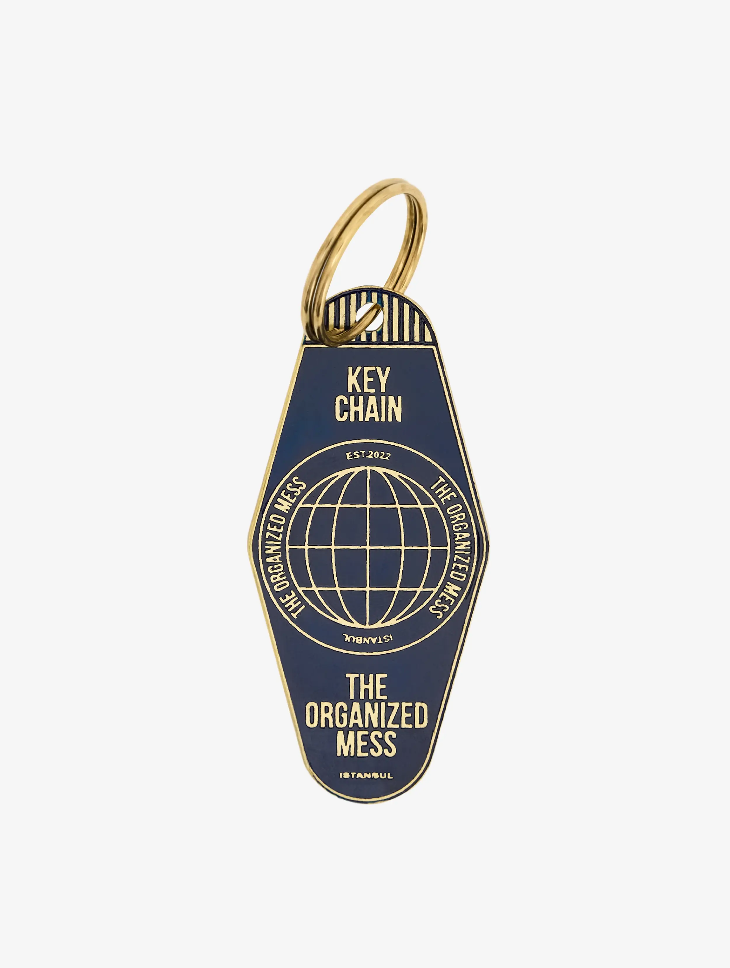 The Organized Mess - Keychain - Vintage-Feel - Navy