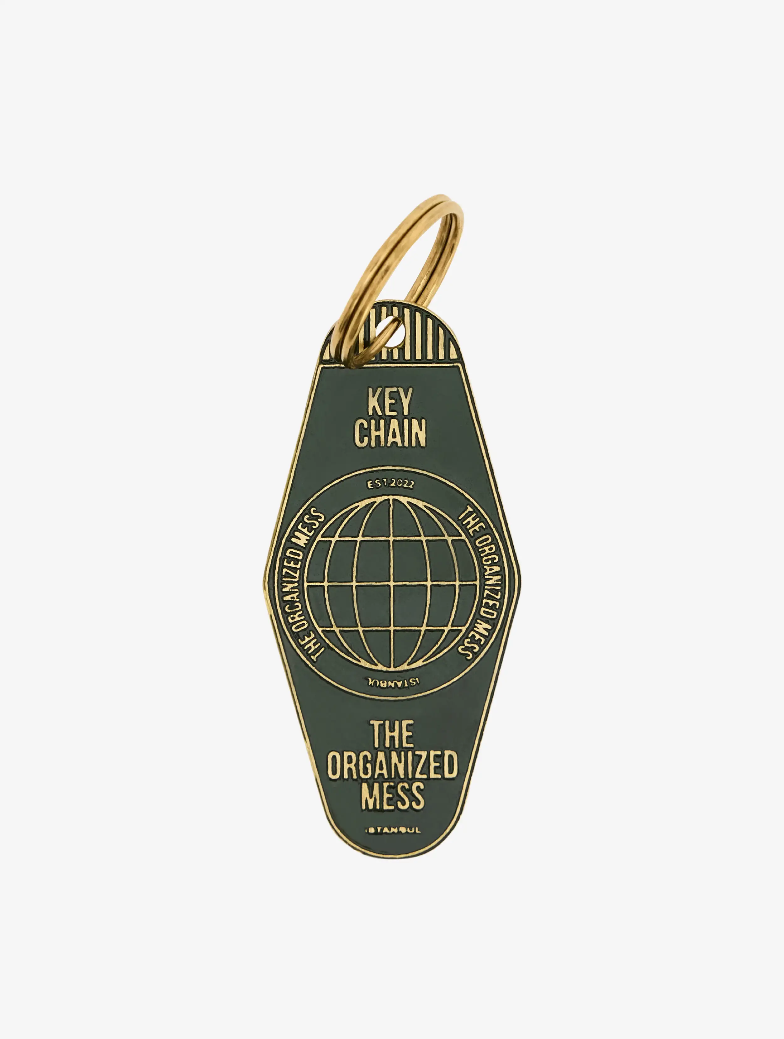 The Organized Mess - Keychain - Vintage-Feel - Green