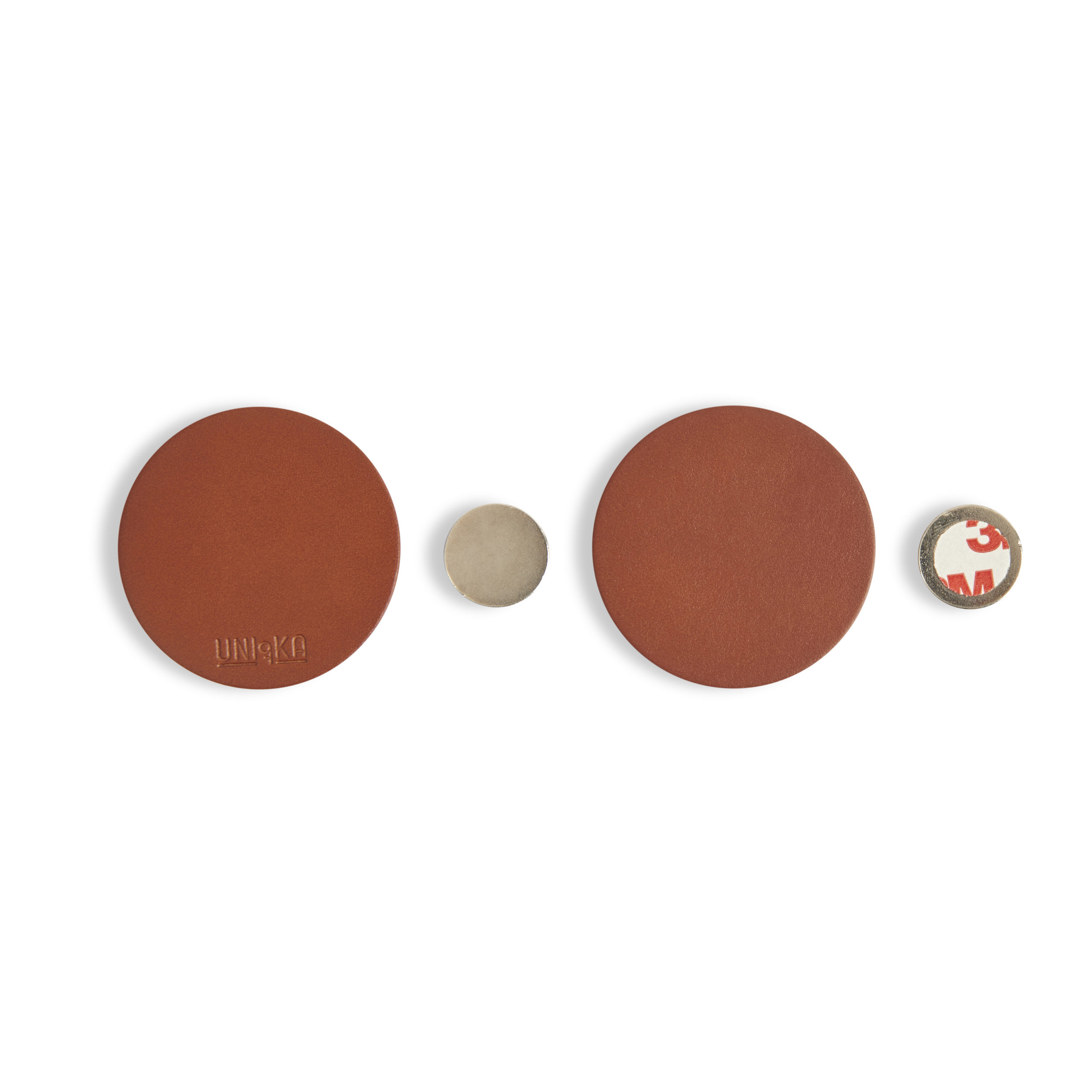 Uniqka Magnetiqka - 2 Pieces - Brown