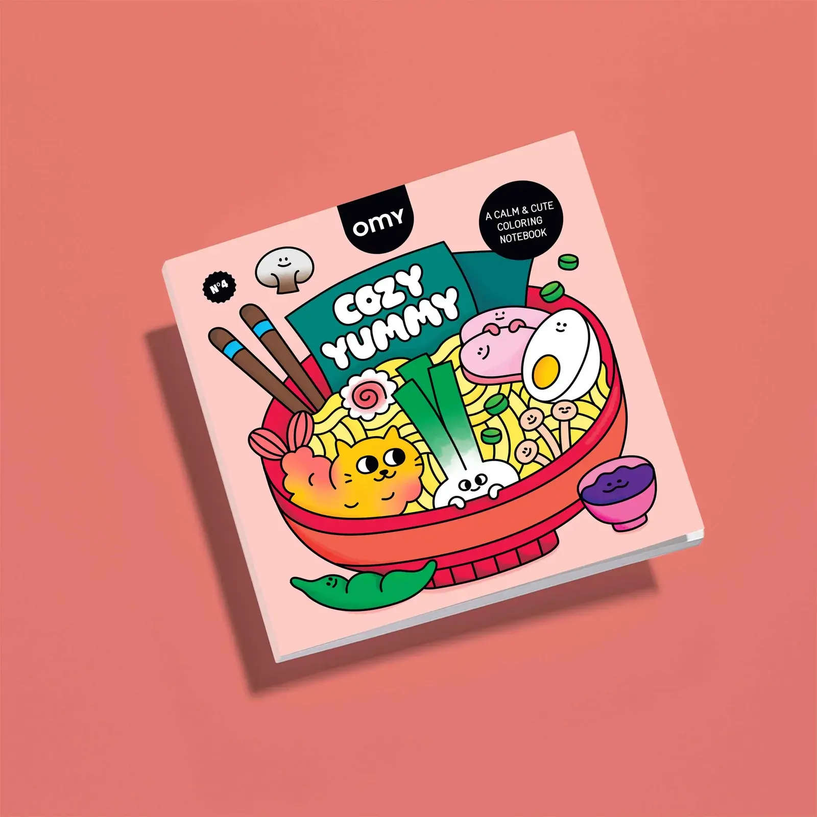 Omy - Coloring Book - Cozy Art - Yummy
