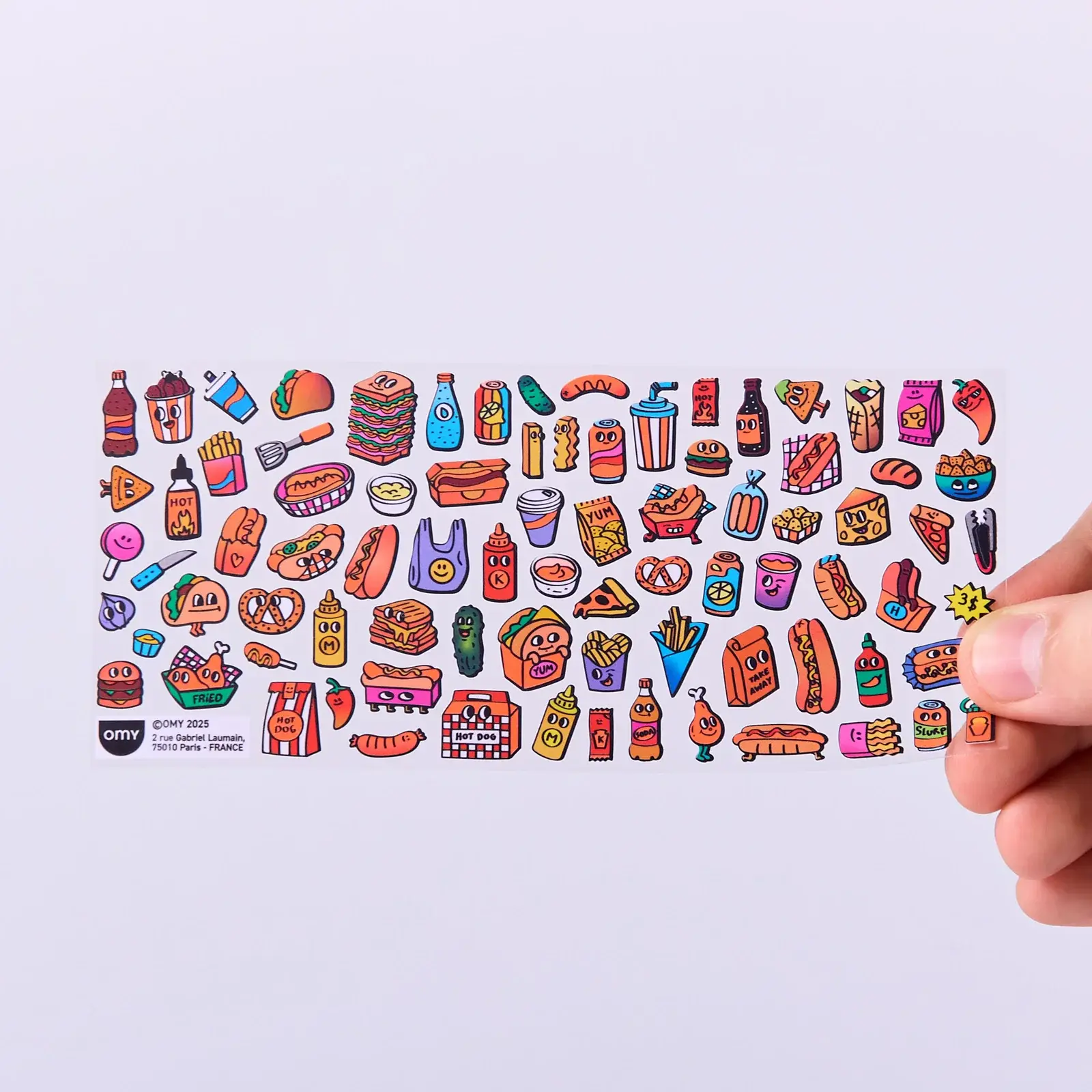Omy - Sticker Boutique  - Hot Dog Shop