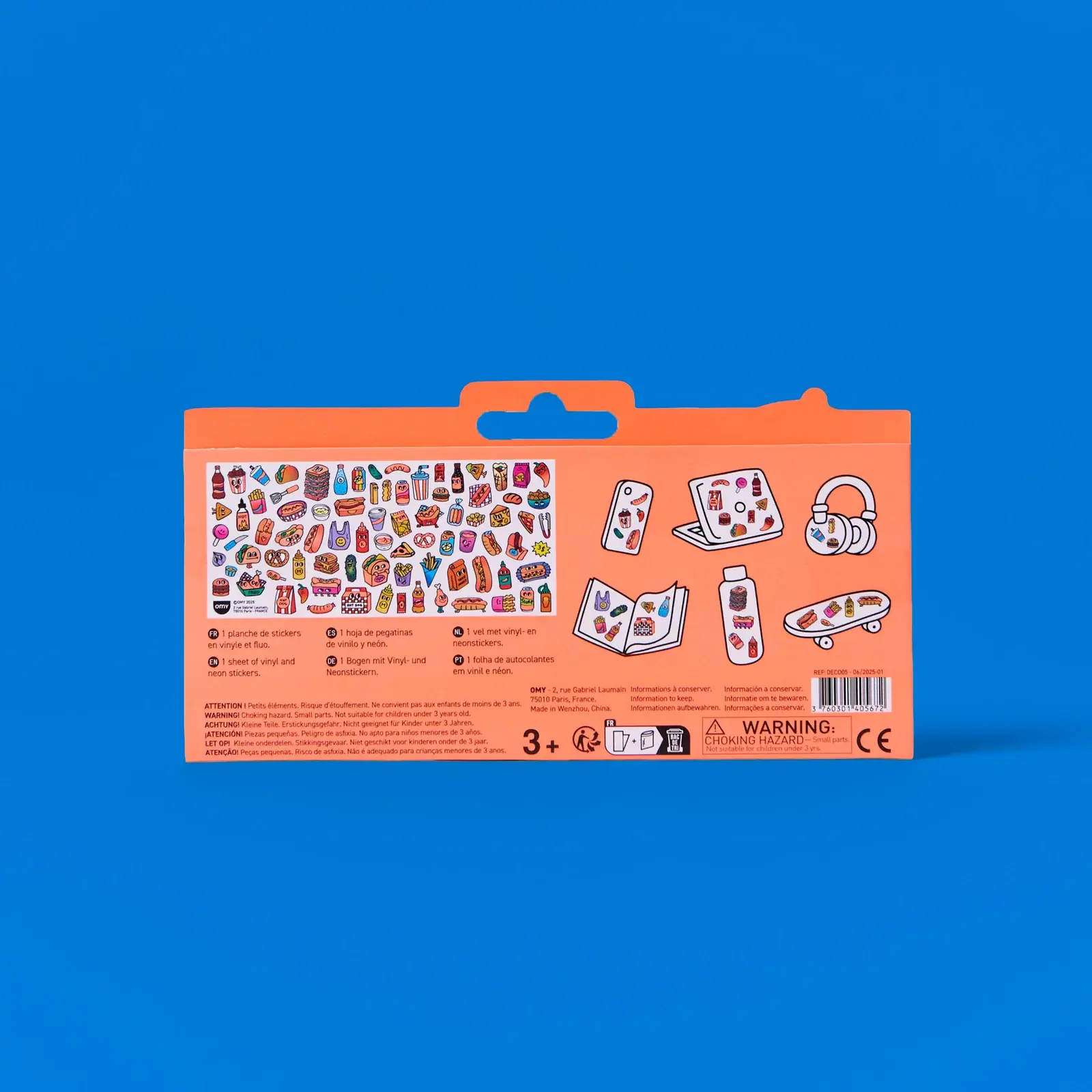 Omy - Sticker Boutique  - Hot Dog Shop