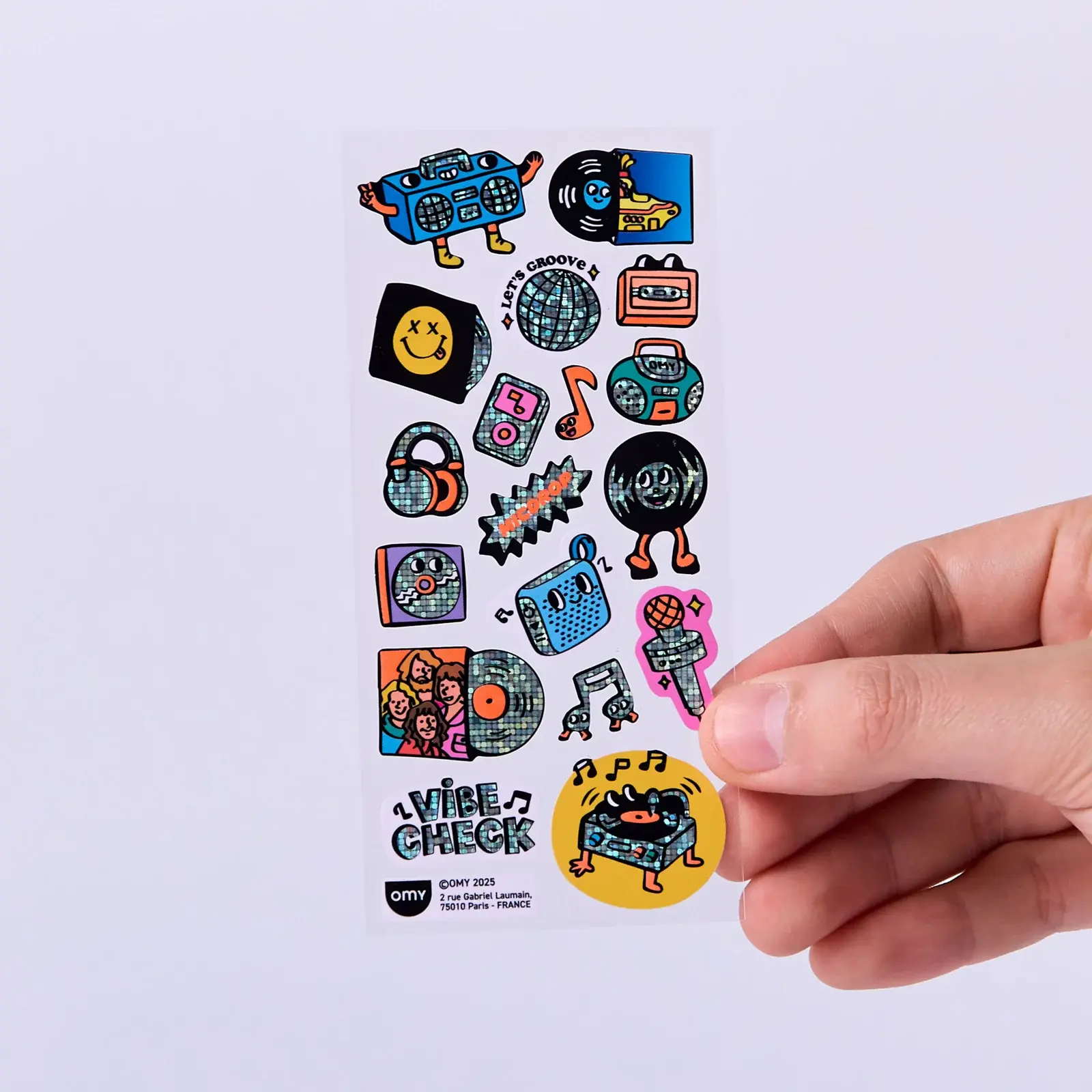 Omy - Sticker Iconic - Music