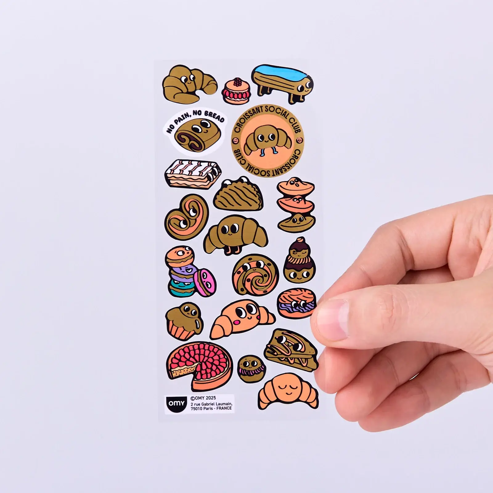 Omy - Sticker Iconic - Croissant