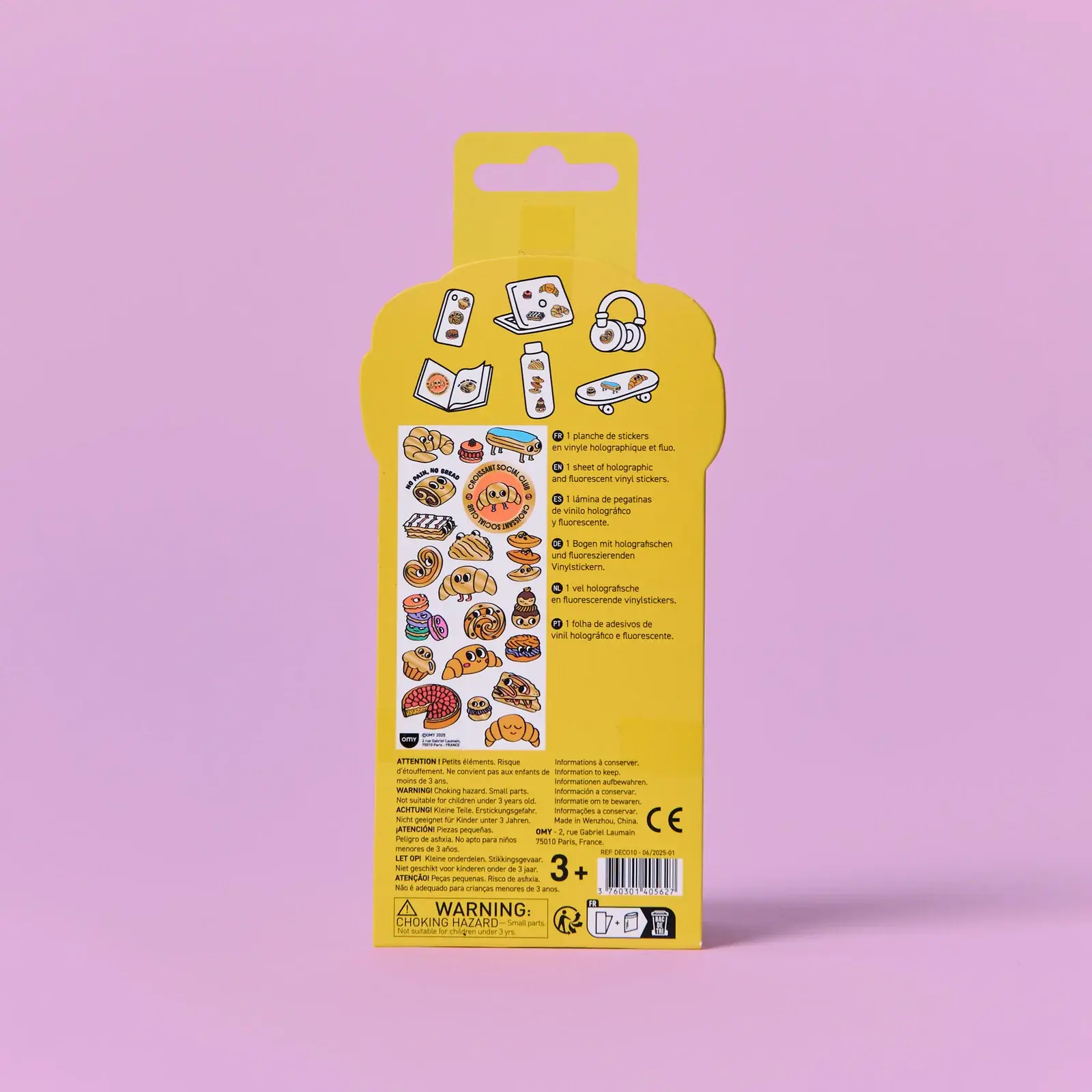 Omy - Sticker Iconic - Croissant