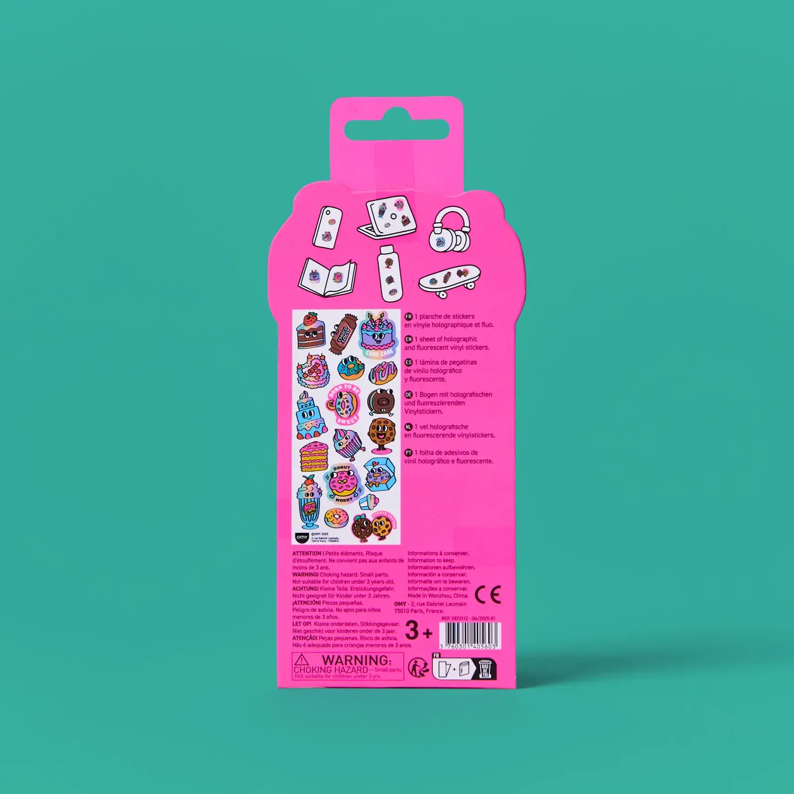 Omy - Sticker Iconic - Donut