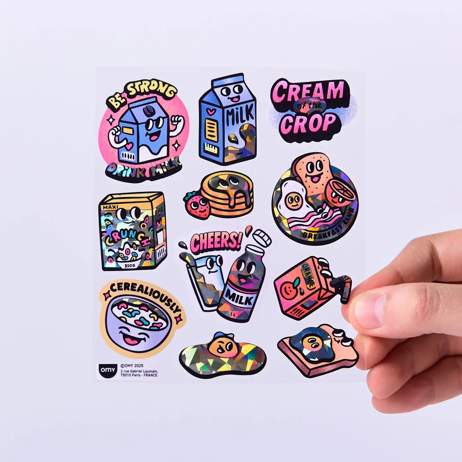 Omy - Sticker Big - Milk