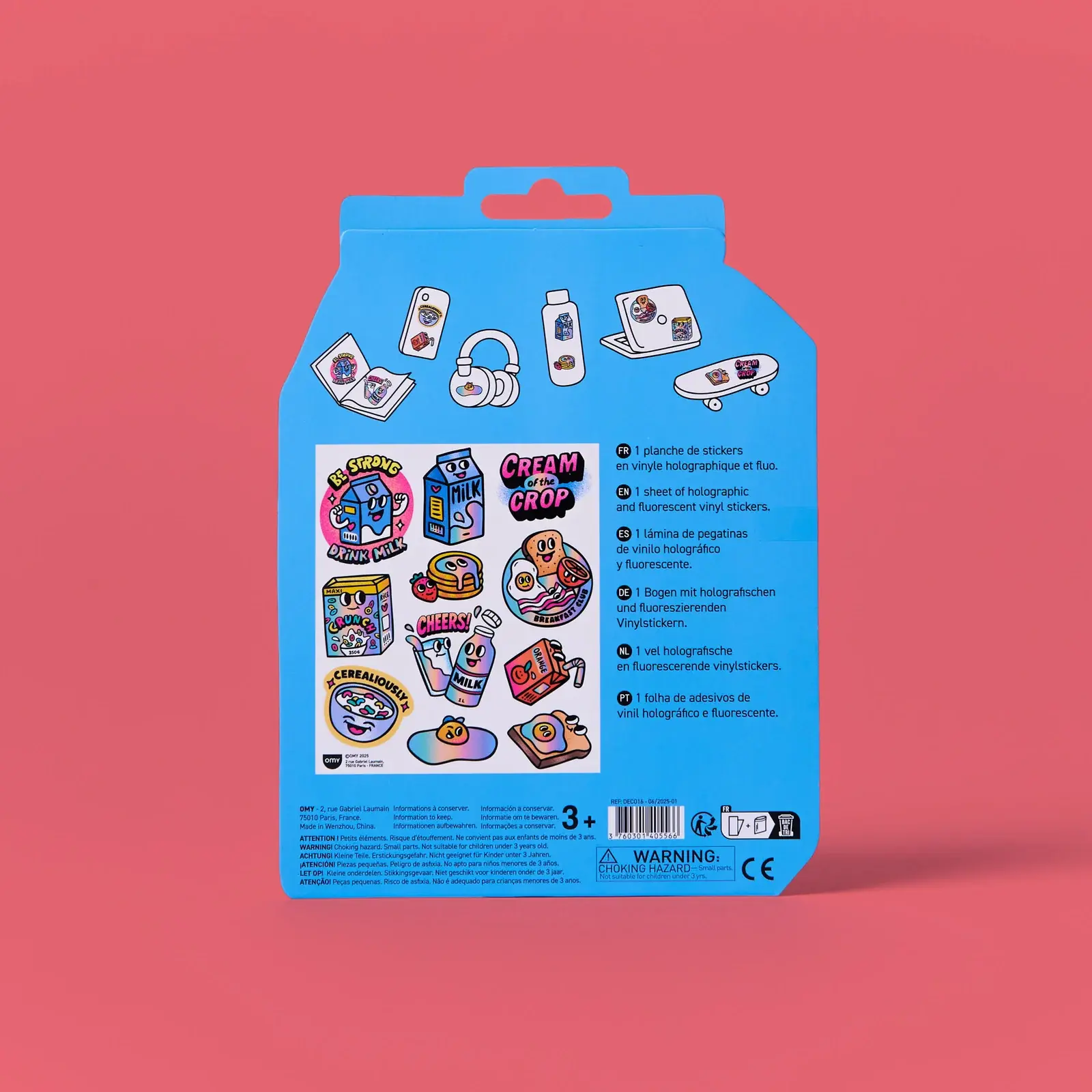 Omy - Sticker Big - Milk