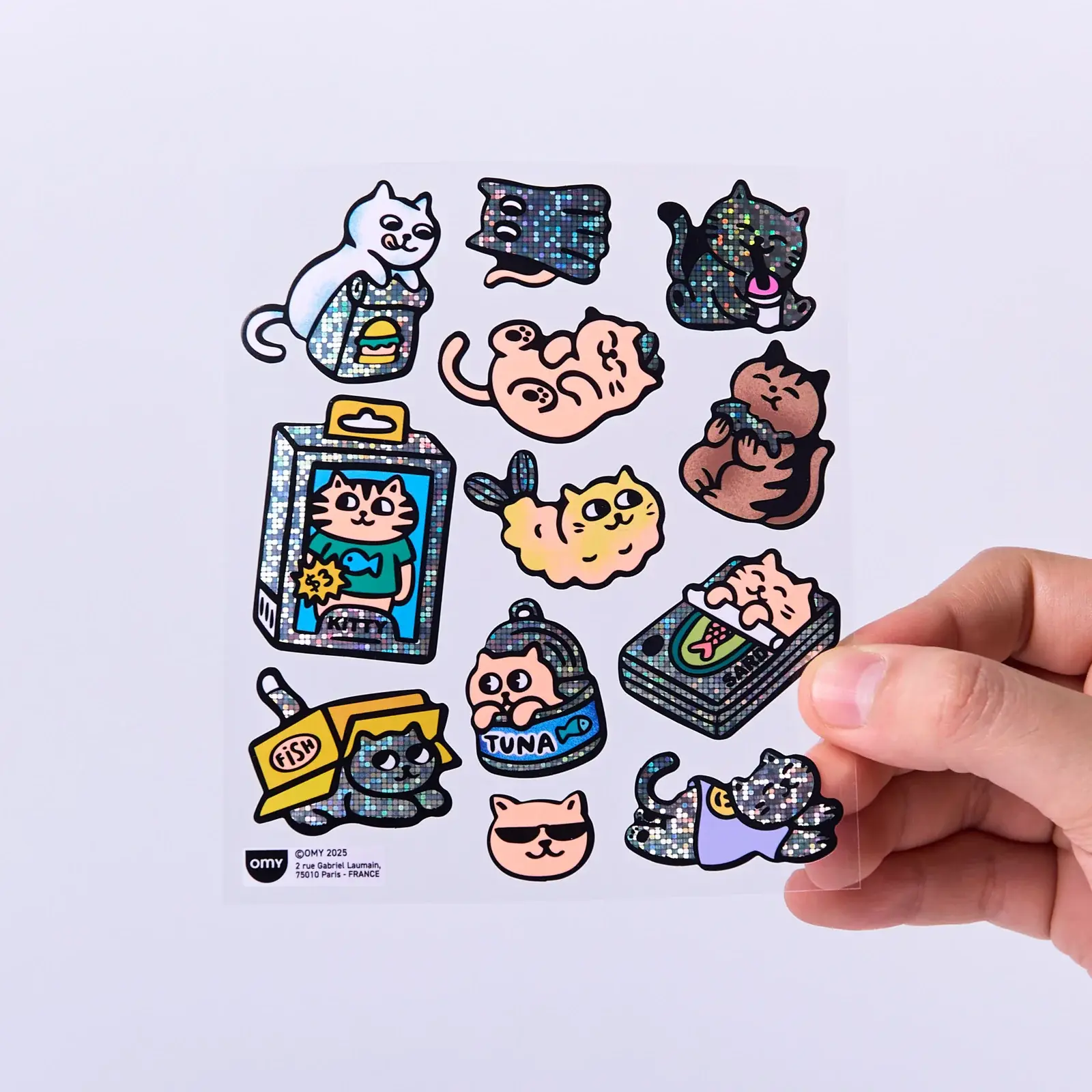 Omy - Sticker Big - Kitty