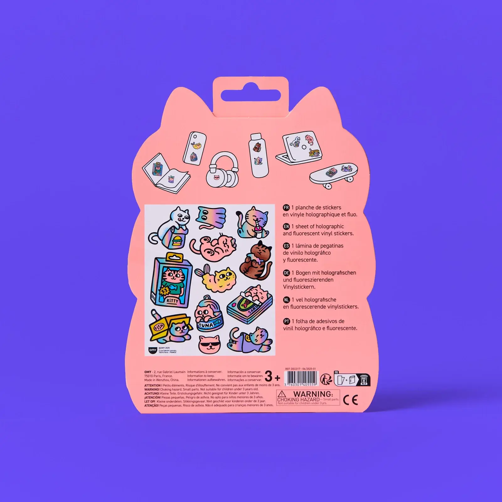 Omy - Sticker Big - Kitty
