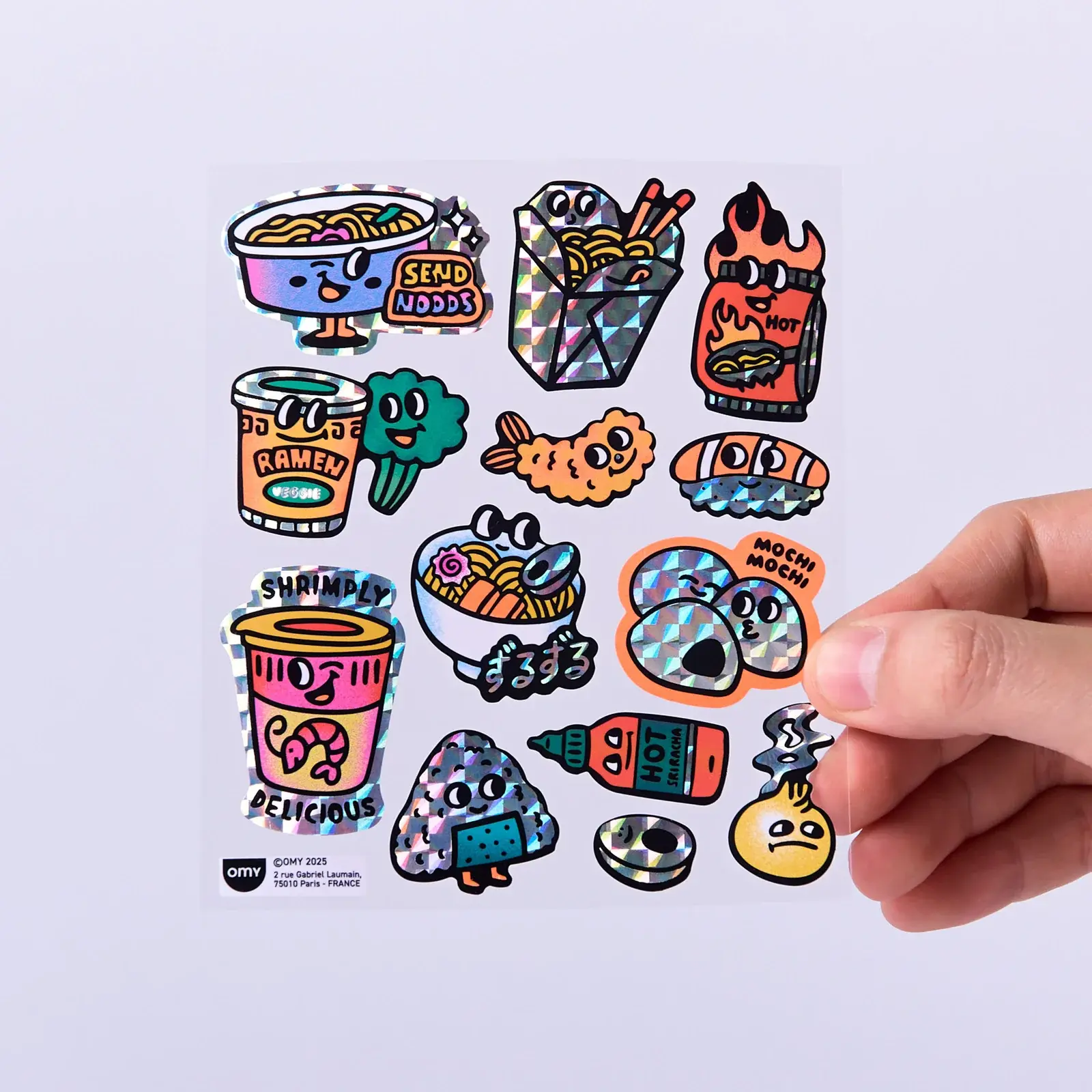 Omy - Sticker Big - Noodle