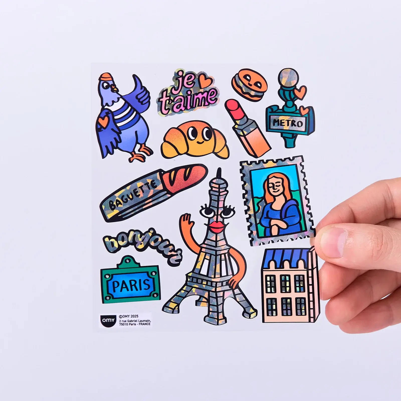 Omy - Sticker Big - Paris