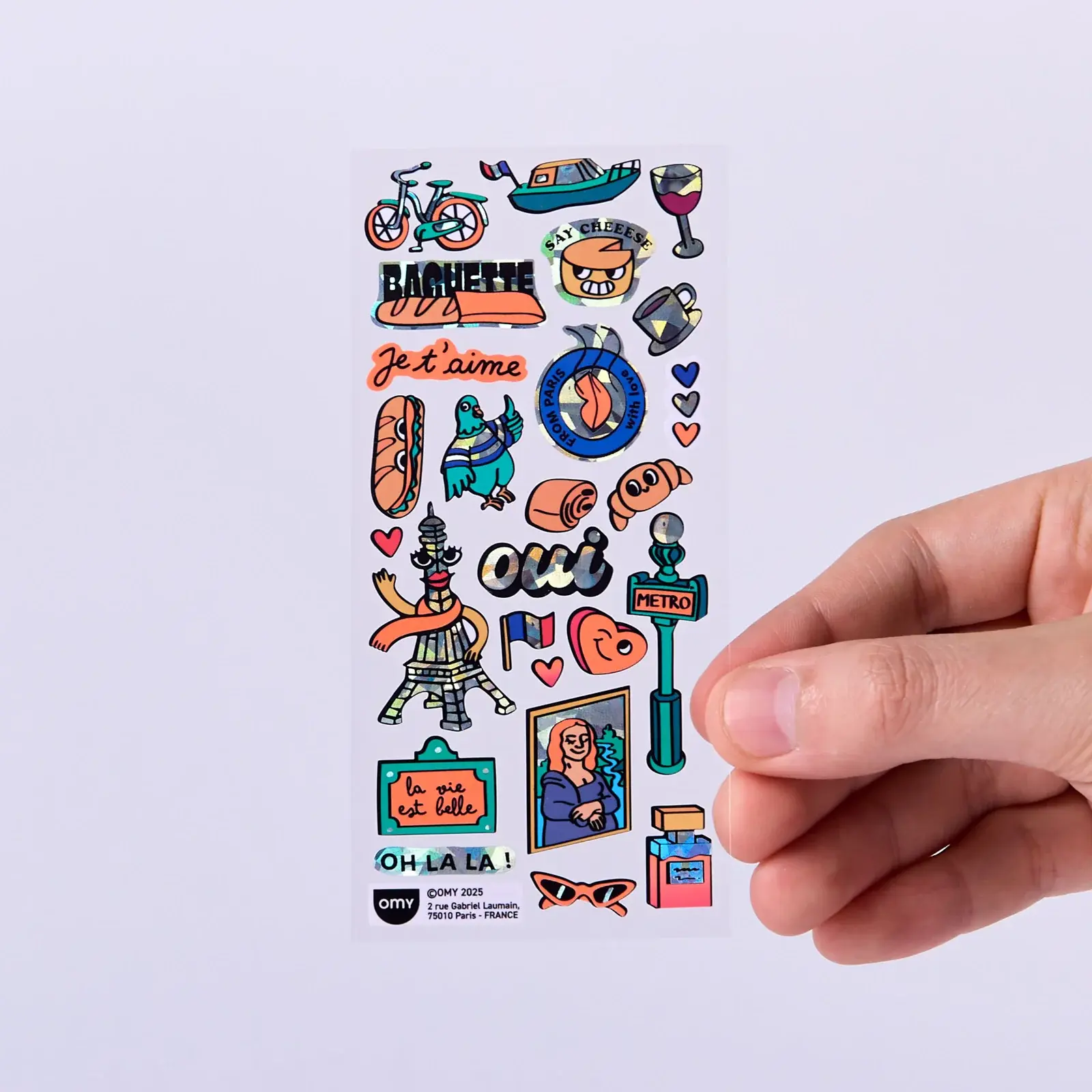 Omy - Sticker Iconic - Paris