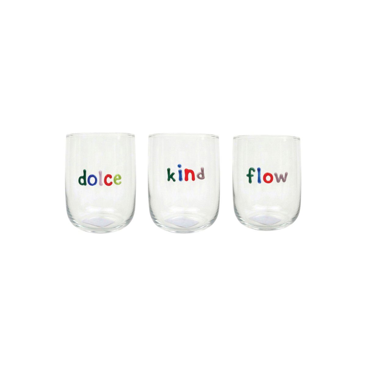 Fern&Co - Water Glass Set of 4 - Roots of Fern Collection
