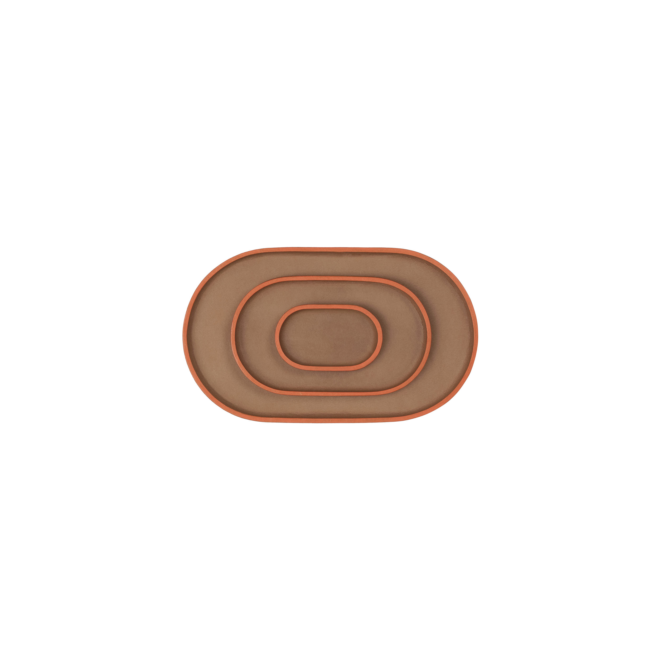 Uniqka Plato Oval - Trio Mono - Beige
