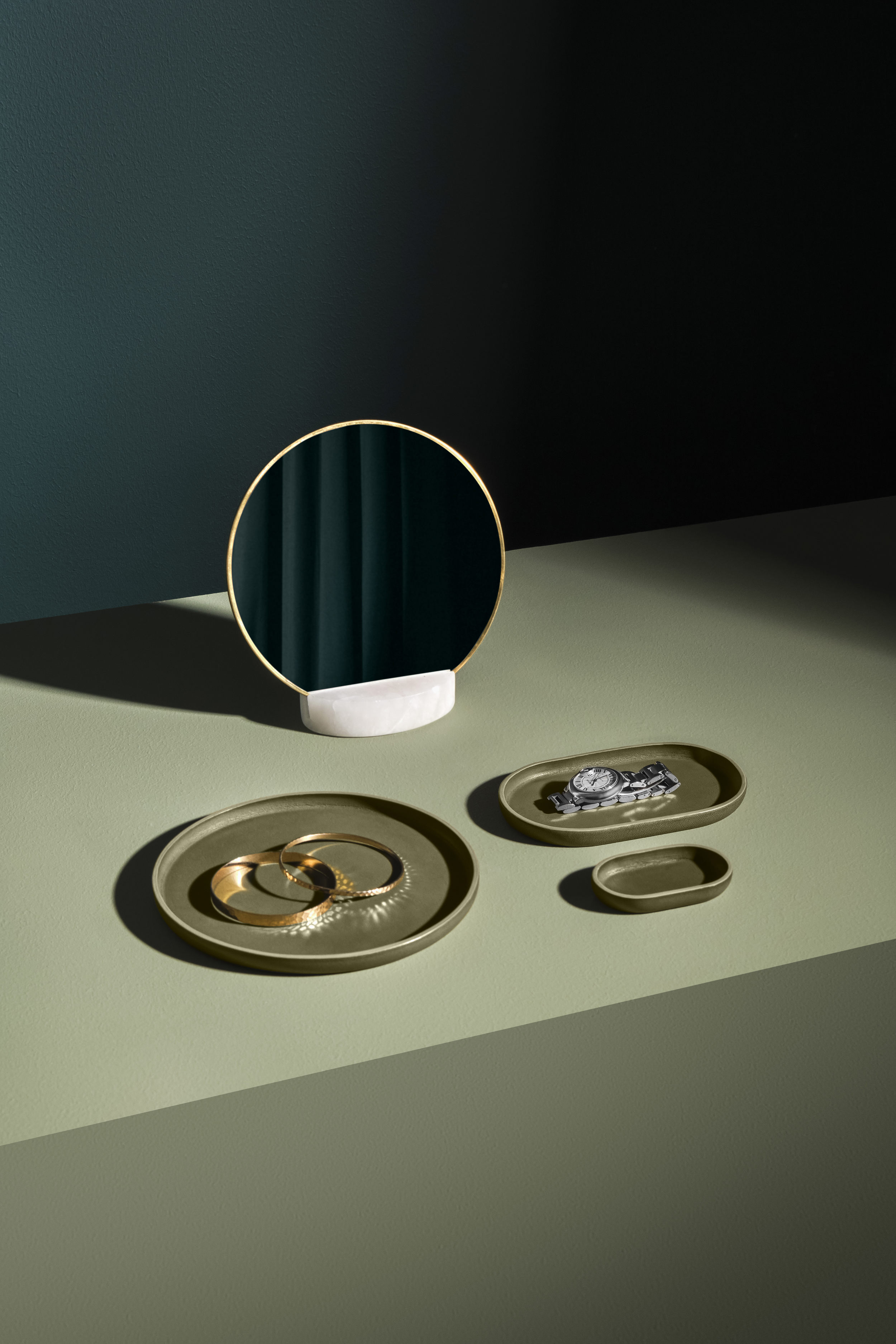 Uniqka Plato Oval - Trio Multi - Green