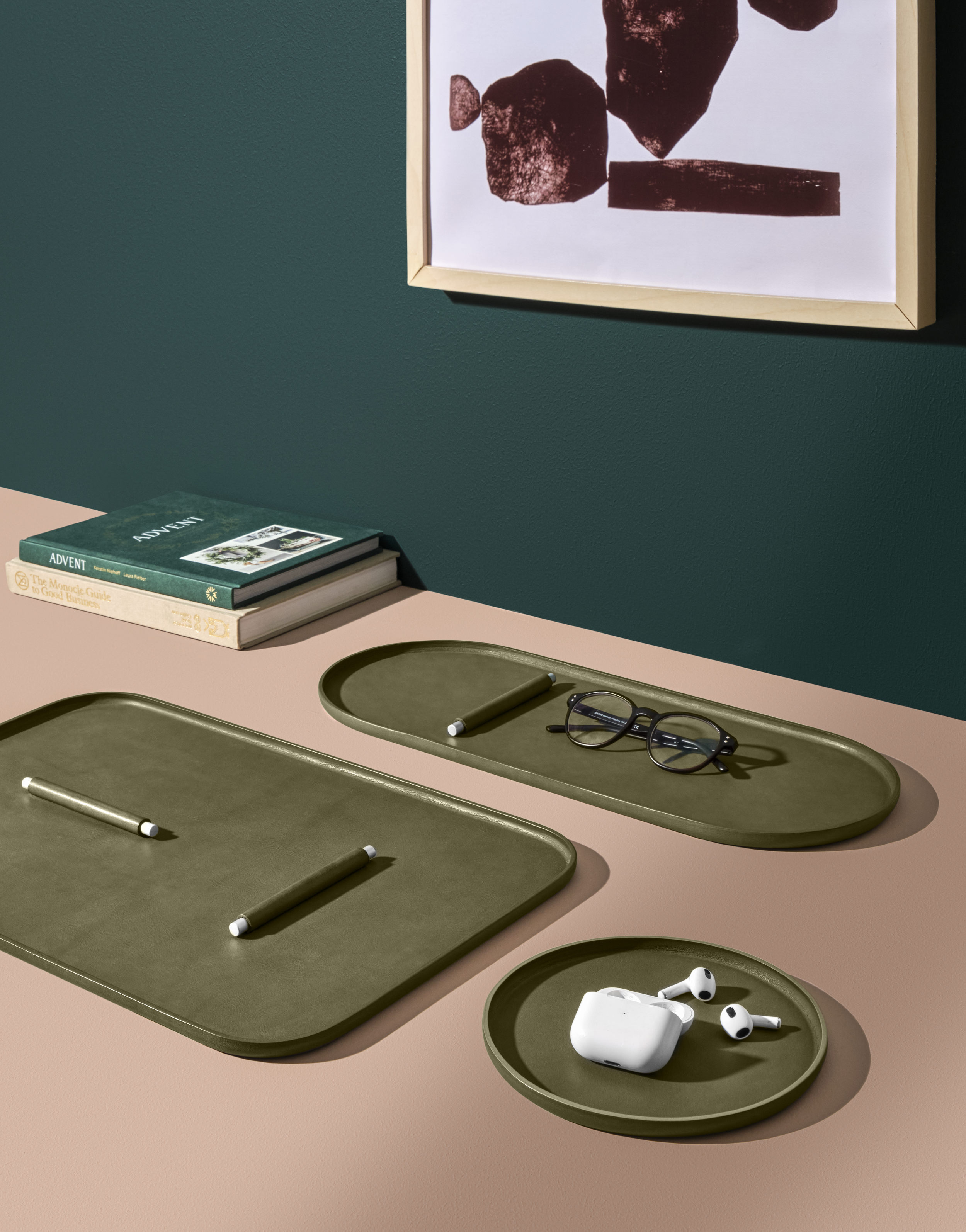 Uniqka Plato Round - No:2 - Green