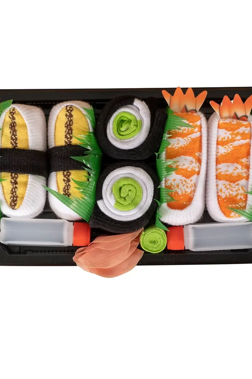 Socks + Stuff - Bento Sushi Box #3 - 3 Pairs of Socks