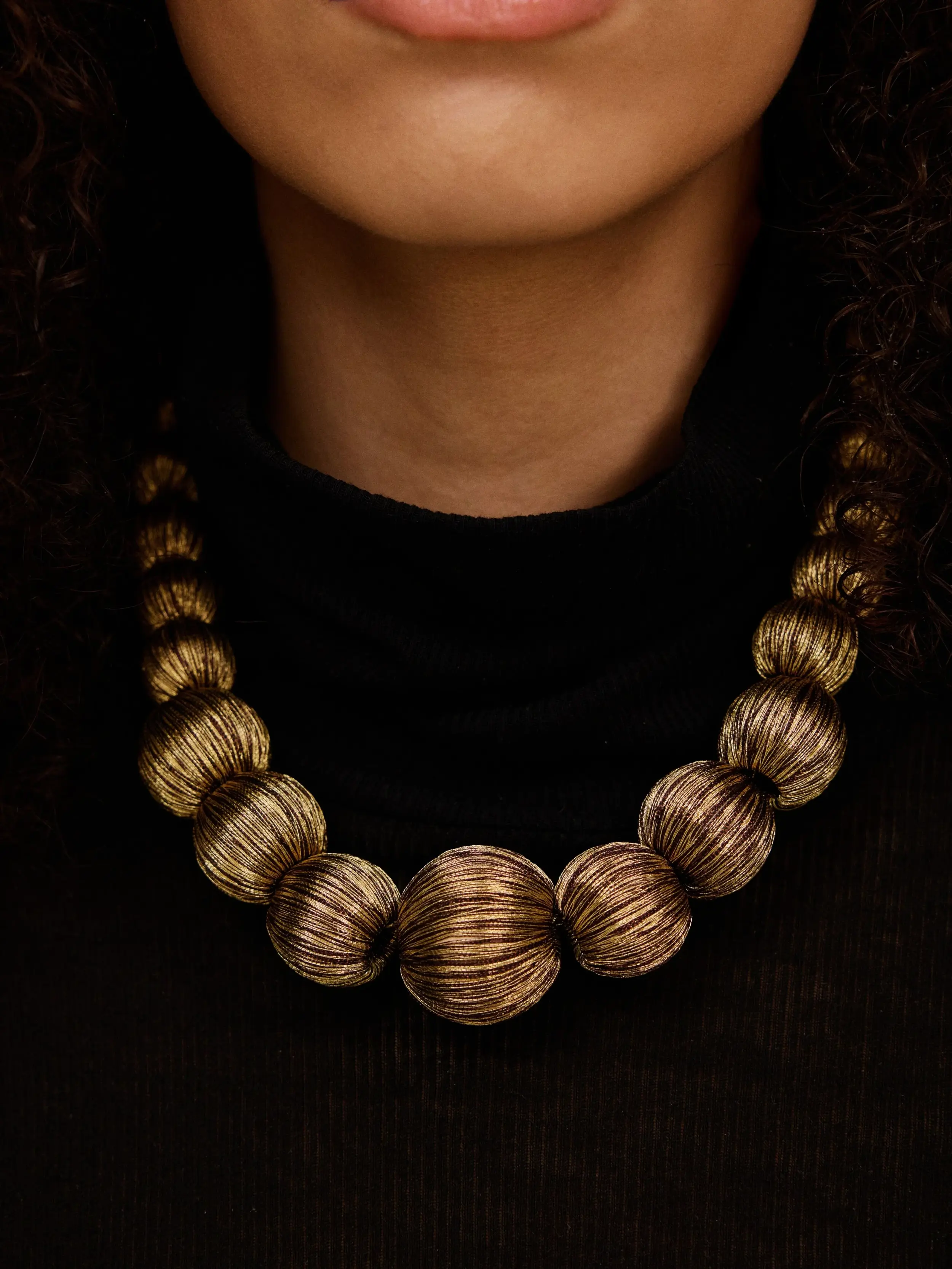 Serena Uziyel - Necklace - Lyra - Antique Gold