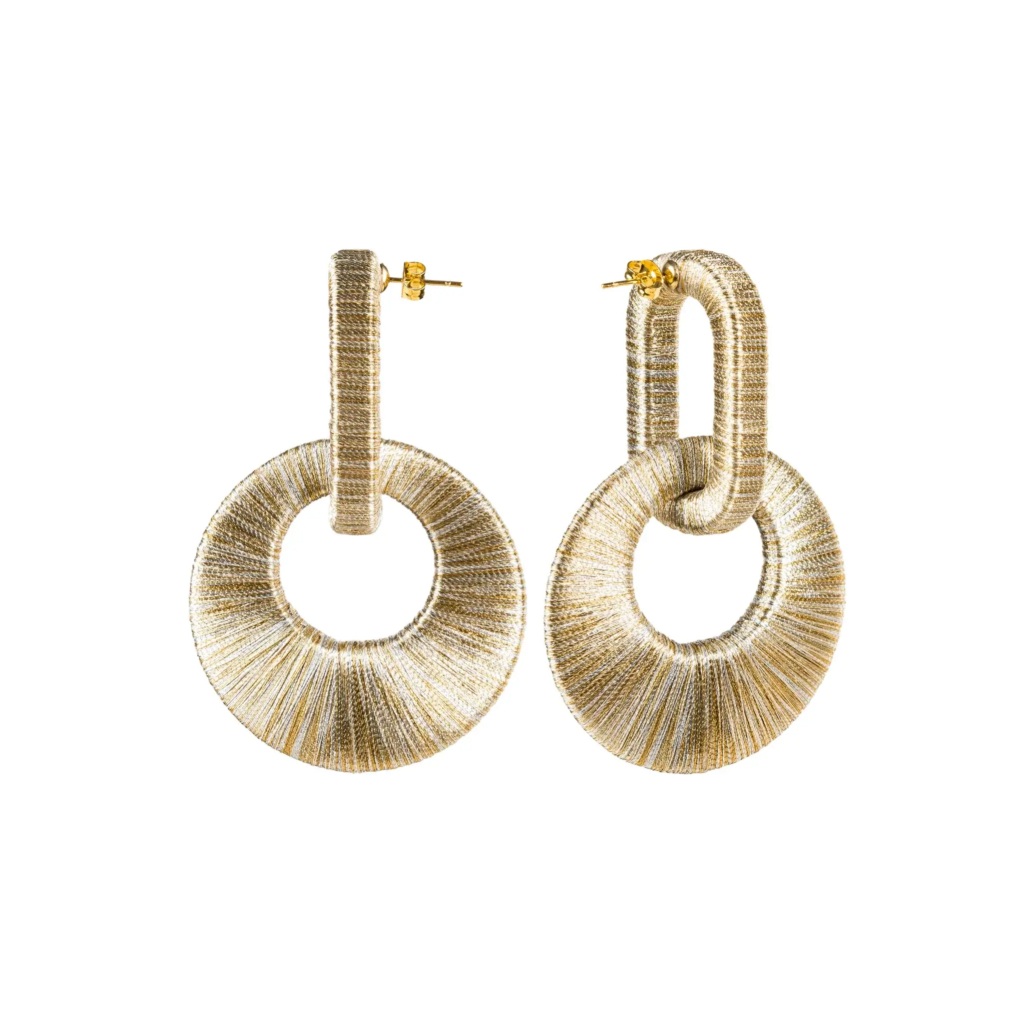 Serena Uziyel - Earrings - Catena - Gold Silver