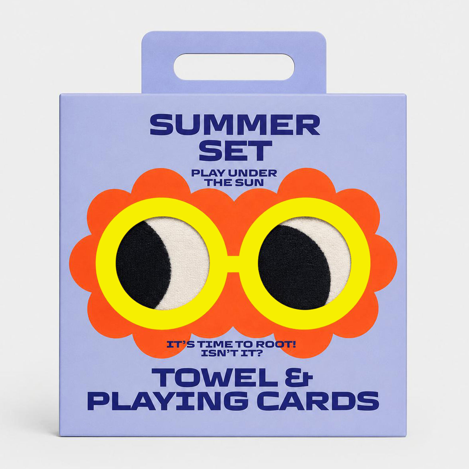 Root - Summer Set - Beach Towel and Playing Cards Set - Daisy