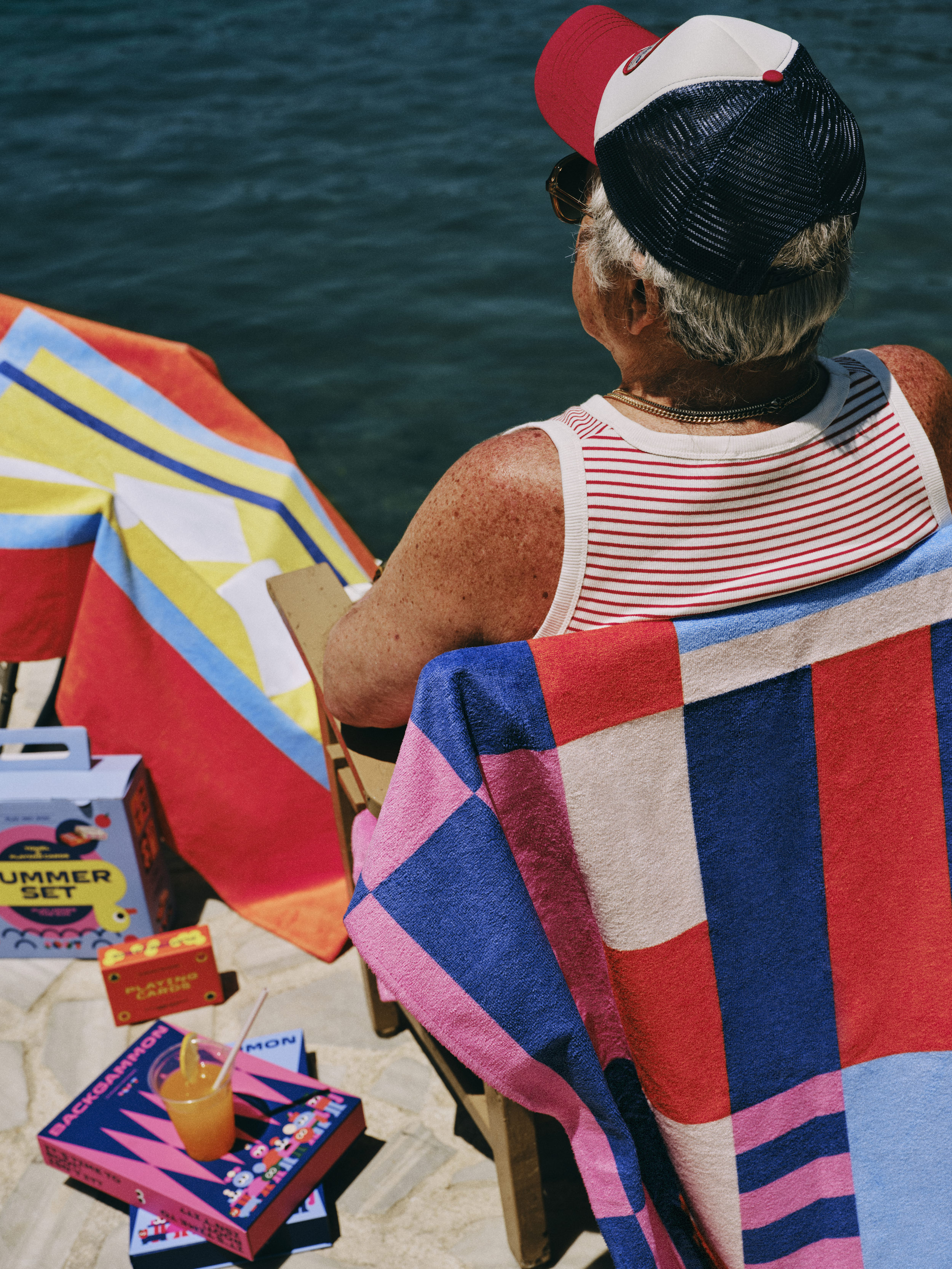 Root - Beach Towel - Riviera