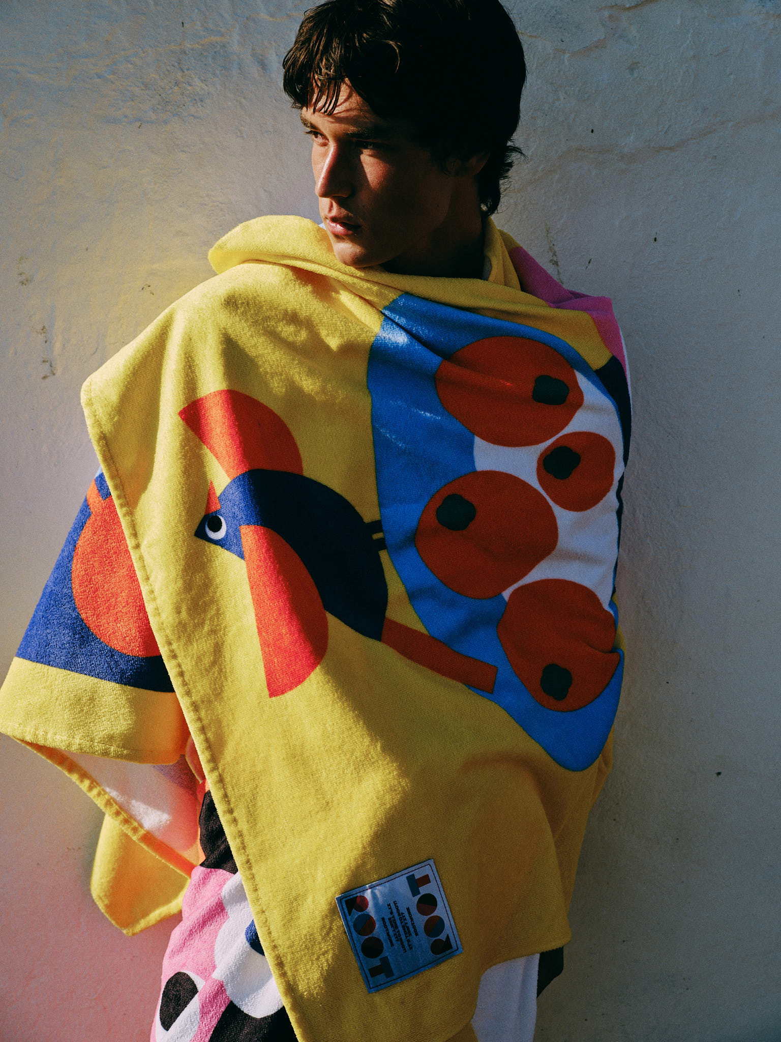 Root - Beach Towel - Clementine