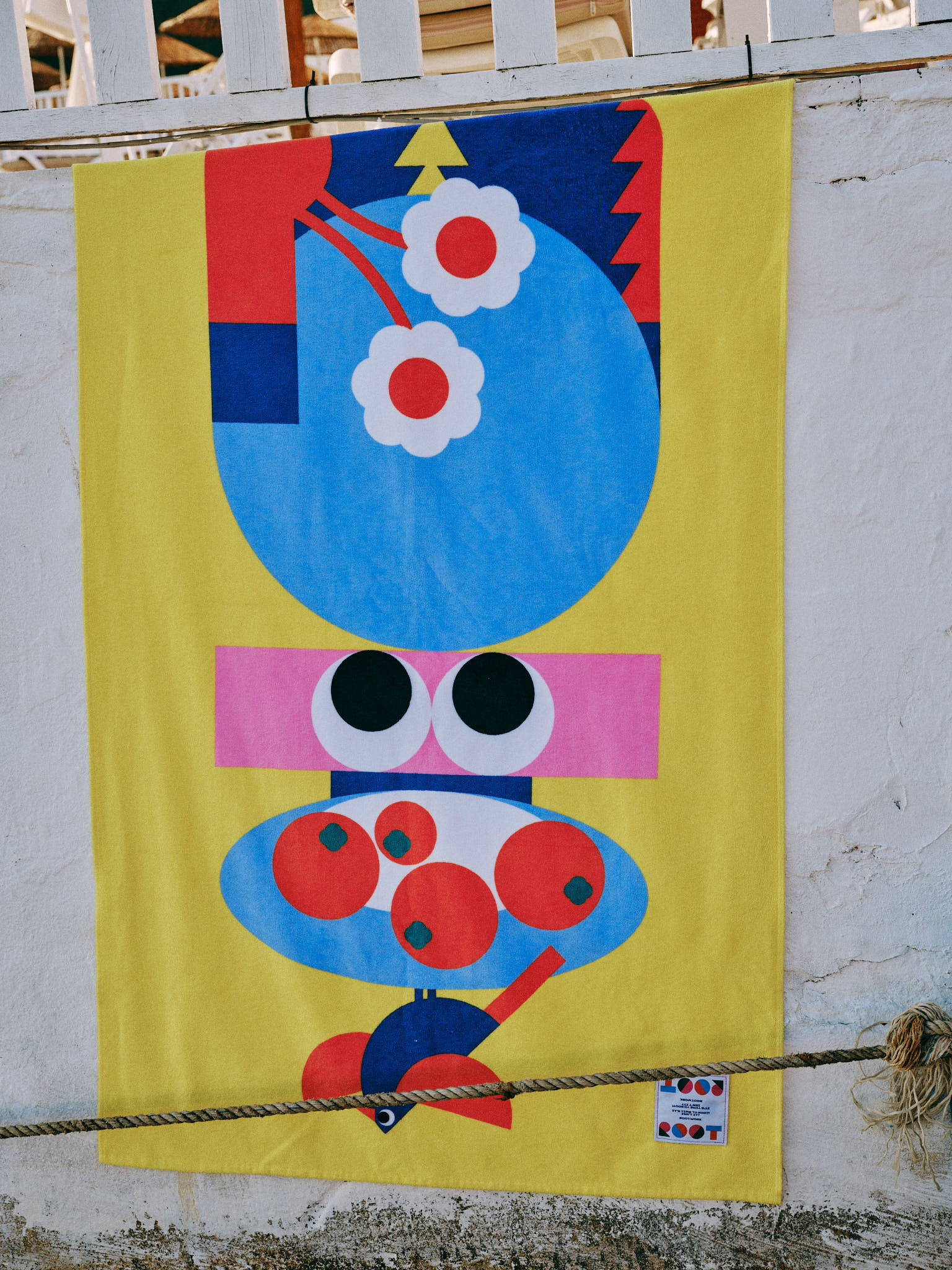 Root - Beach Towel - Clementine