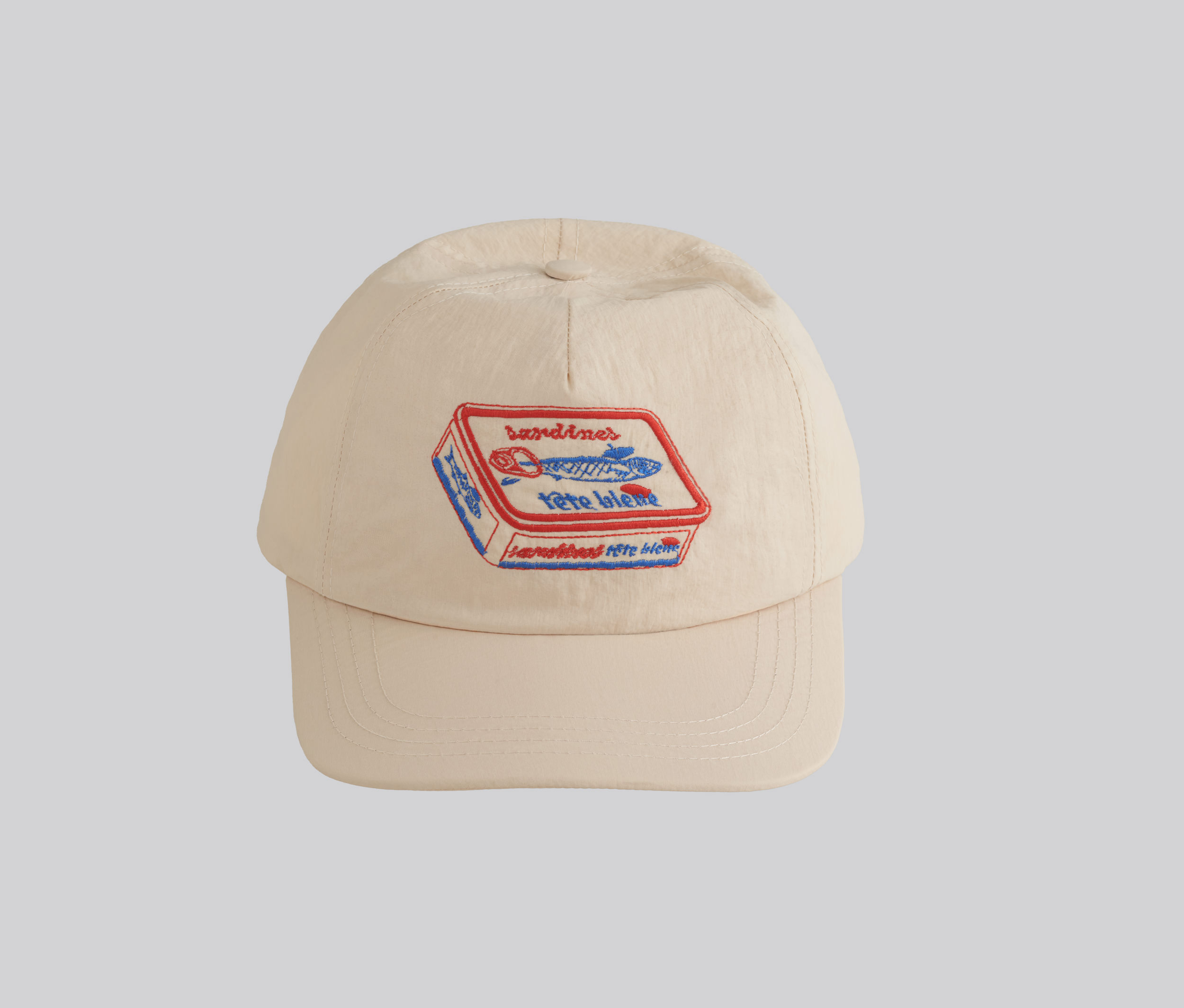 Tête Bleue - Surf Cap - Percy Sardines - Beige