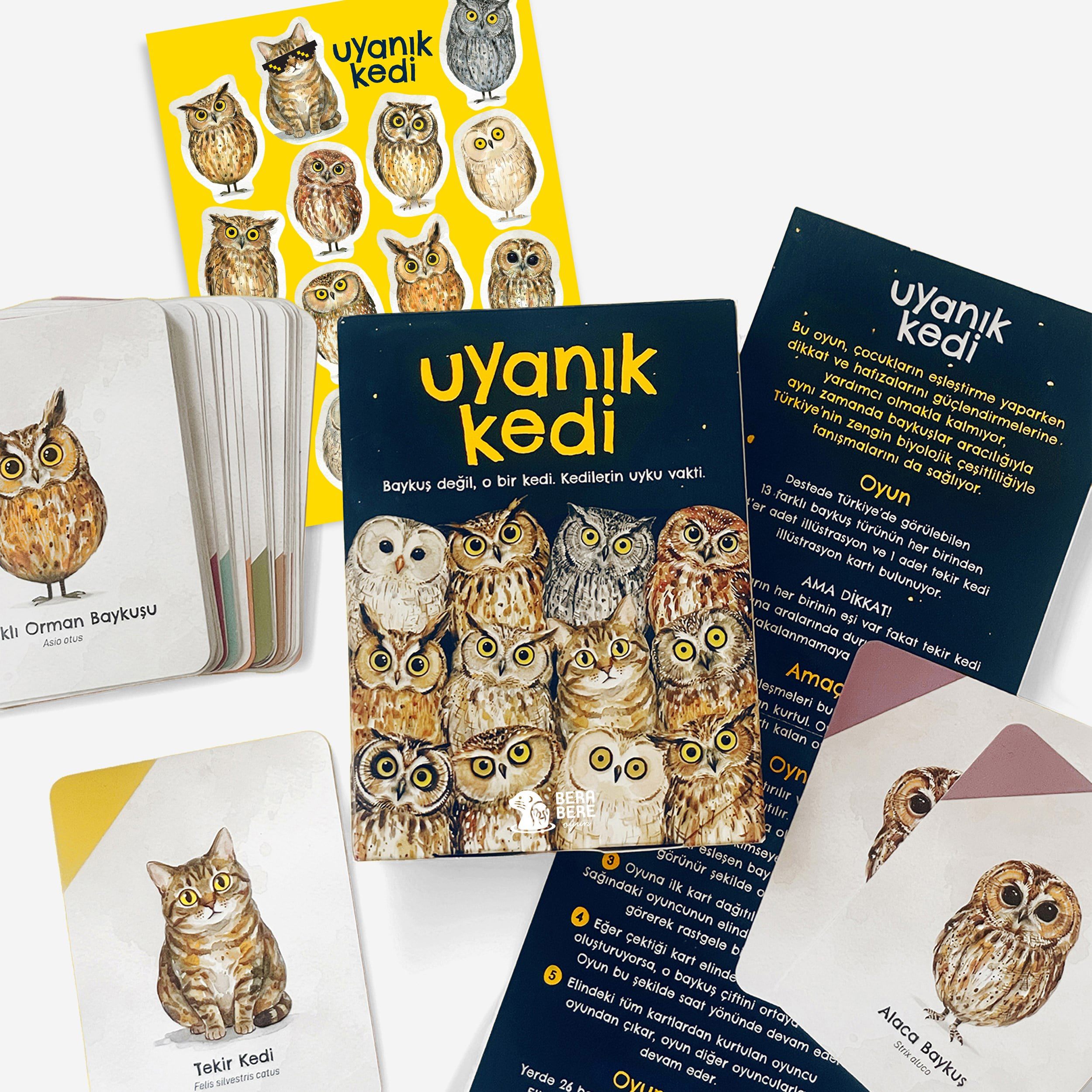 Berabere Oyun - Board Game - Uyanık Kedi
