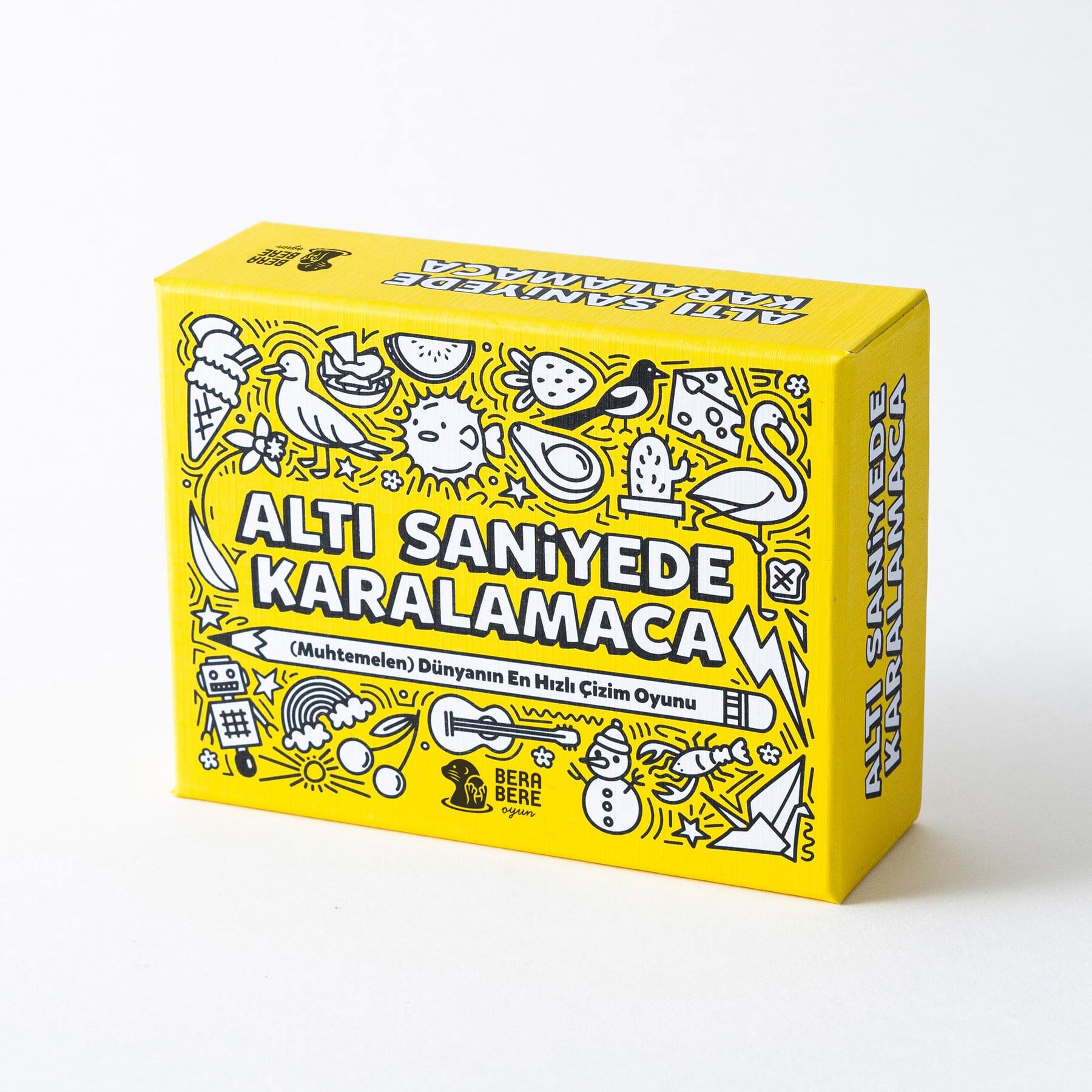 Berabere Oyun - Board Game - Six Second Scribbles  (Turkish)
