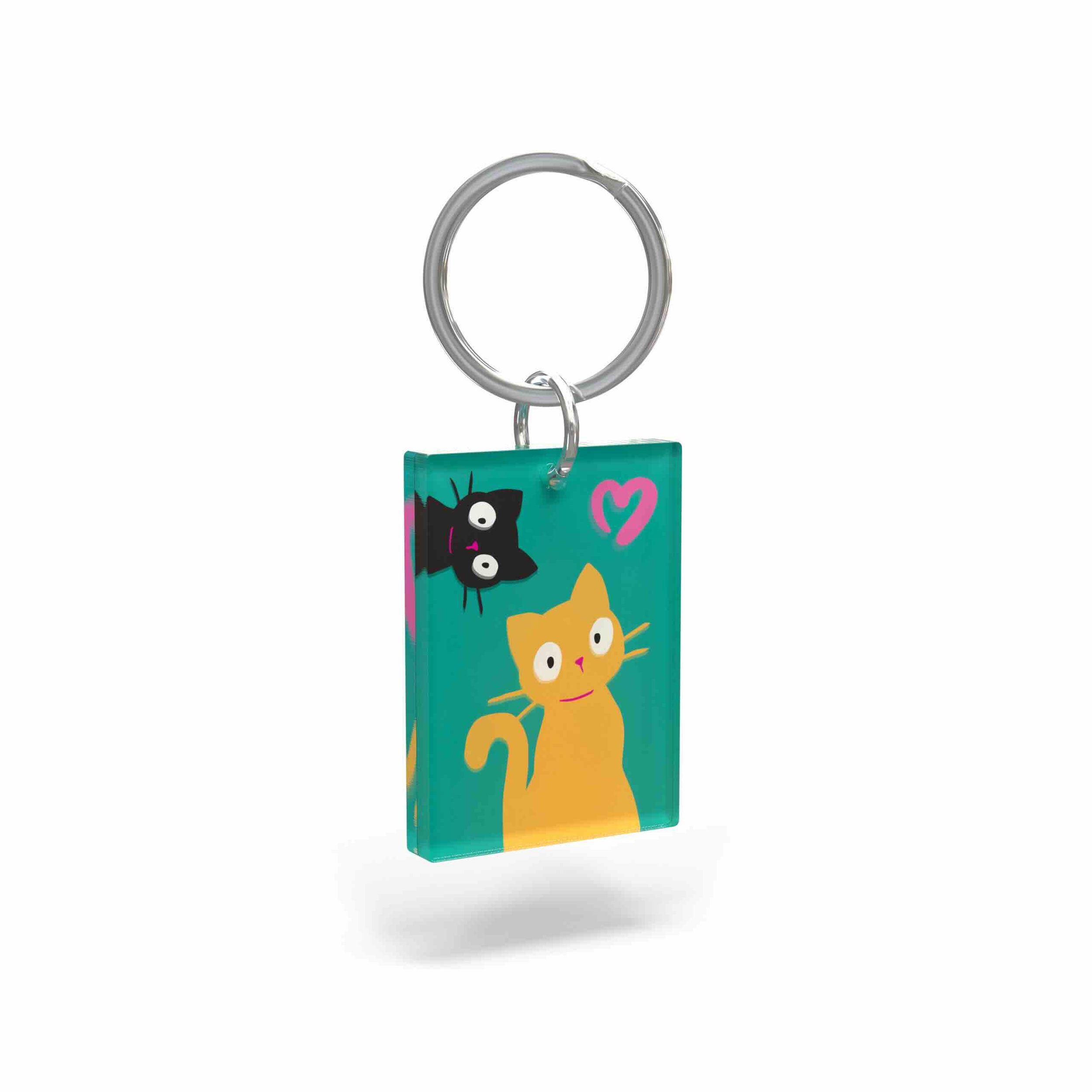 Take Me Home Keychain - Cats