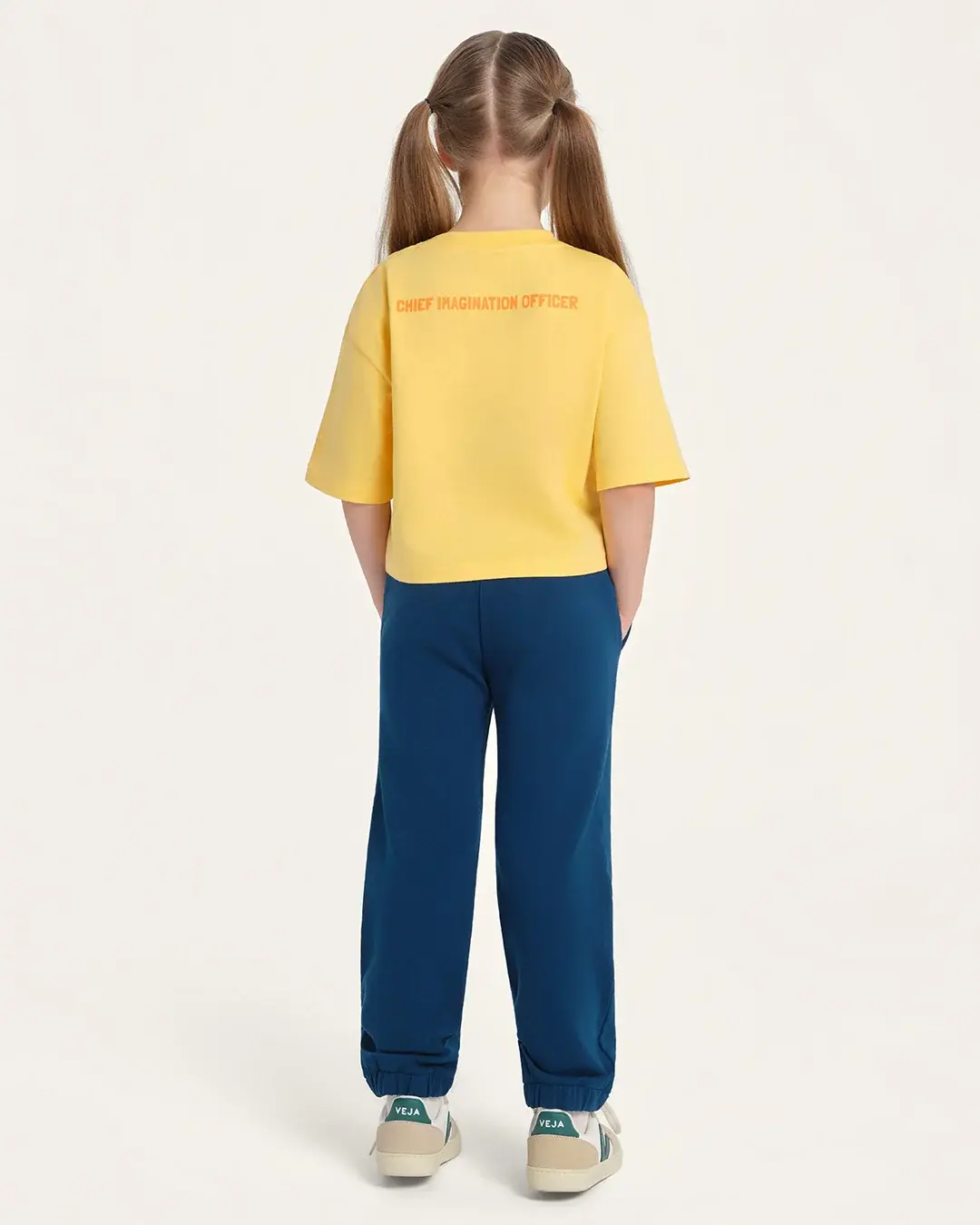 Chief Imagination Officer - Organic Cotton T-Shirt - Pale Marigold