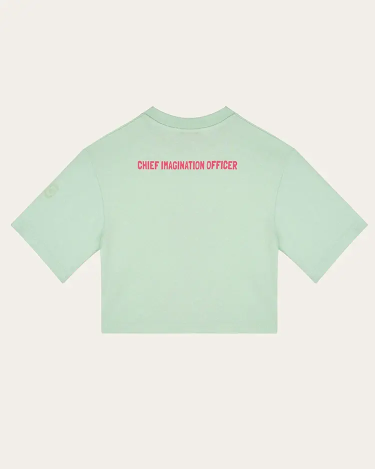 Chief Imagination Officer - Organik Pamuklu T-Shirt - Tender Stem
