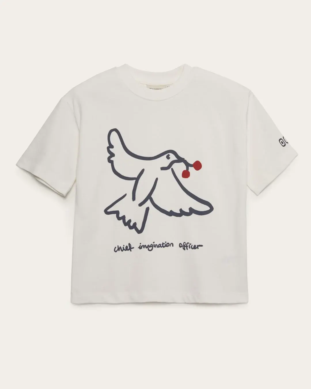 Chief Imagination Officer - Organic Cotton T-Shirt - White