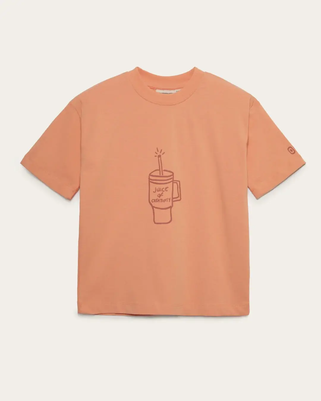Chief Imagination Officer - Organic Cotton T-Shirt - Peach