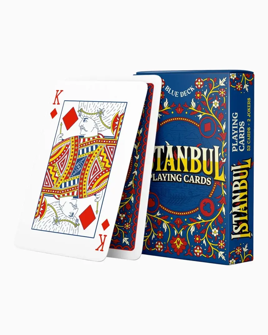 Straight Outta İstanbul -  Istanbul Playing Cards - Blue 