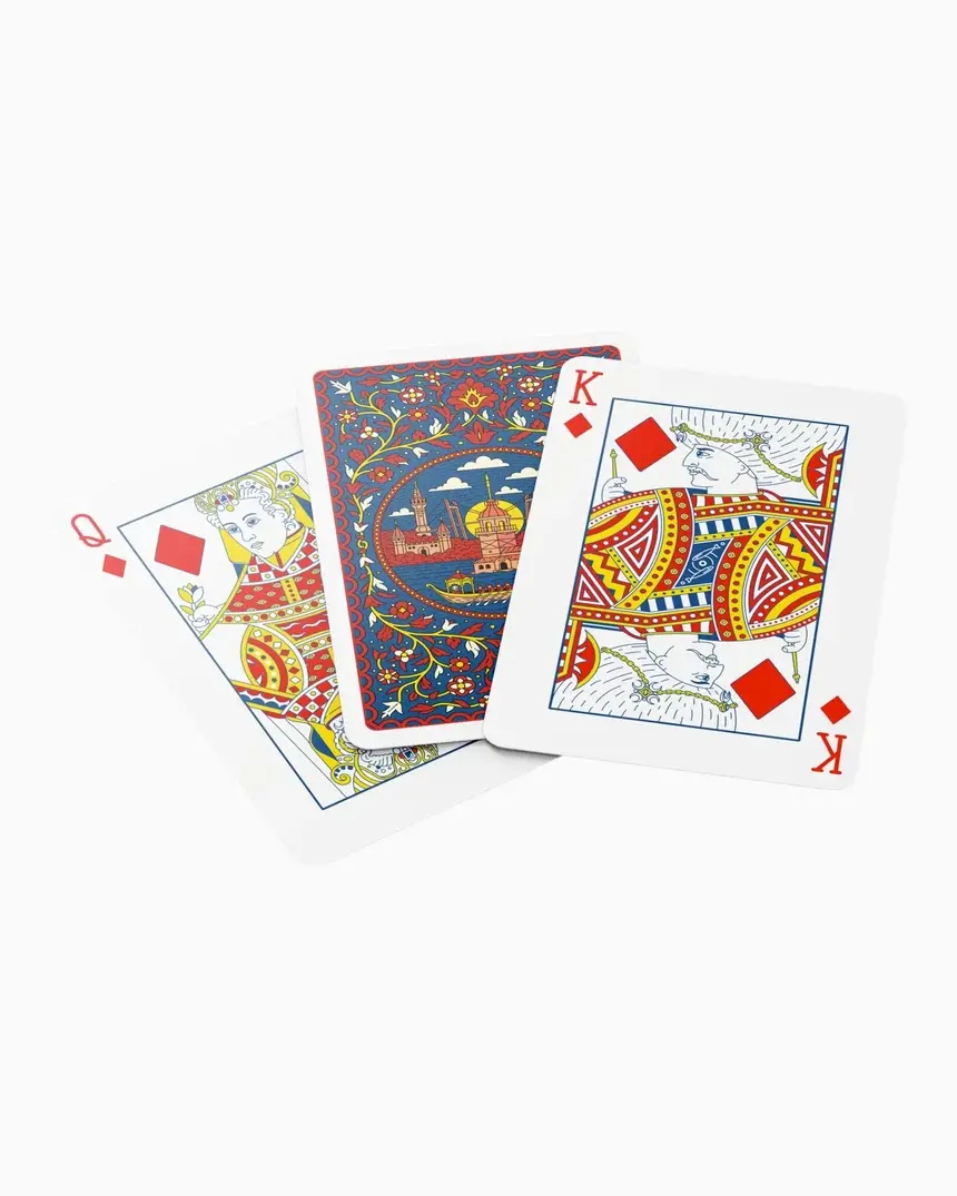 Straight Outta İstanbul -  Istanbul Playing Cards - Blue 